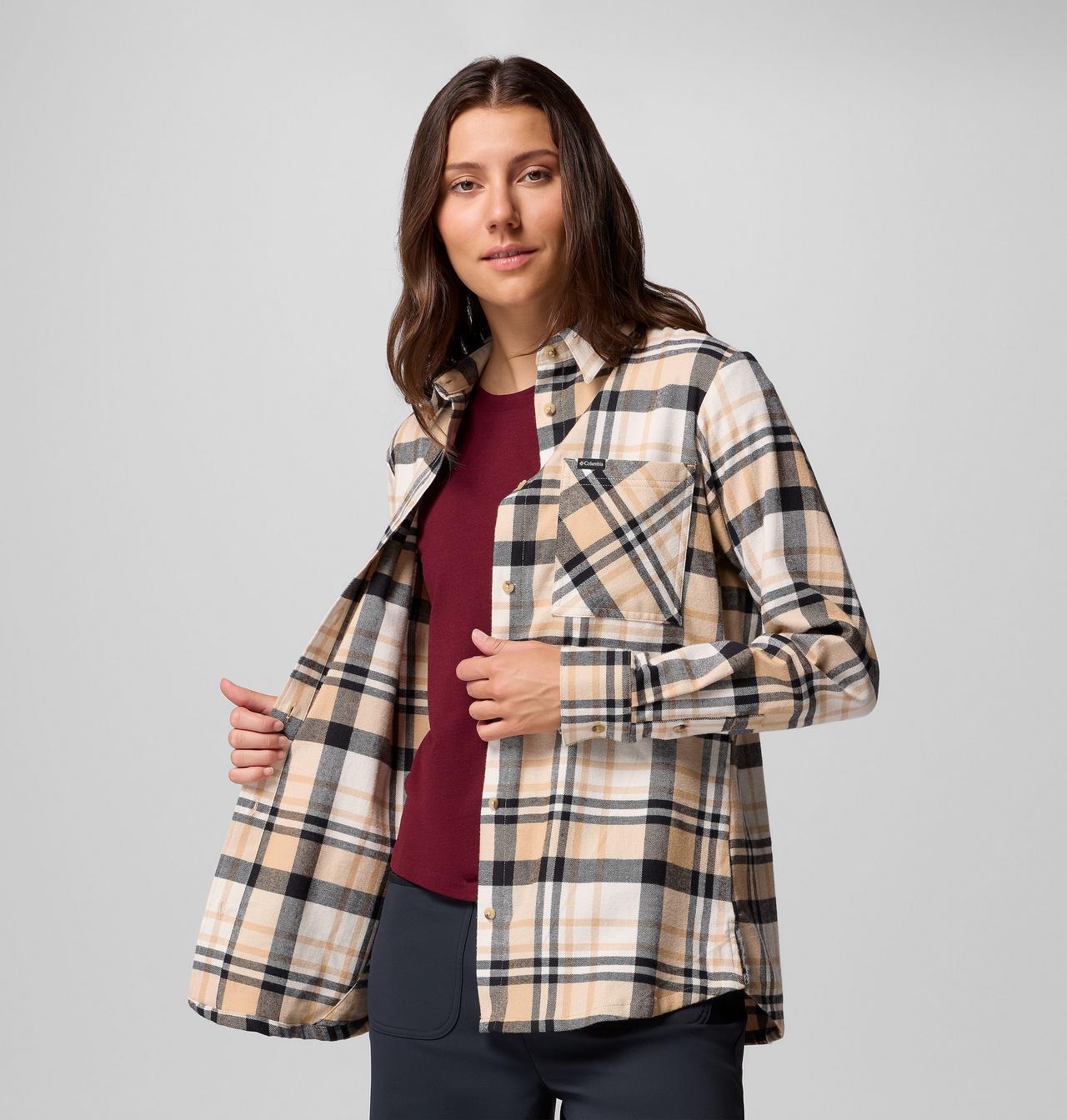 Women's Calico Basin™ Flannel Long Sleeve Shirt | 262 | L 7