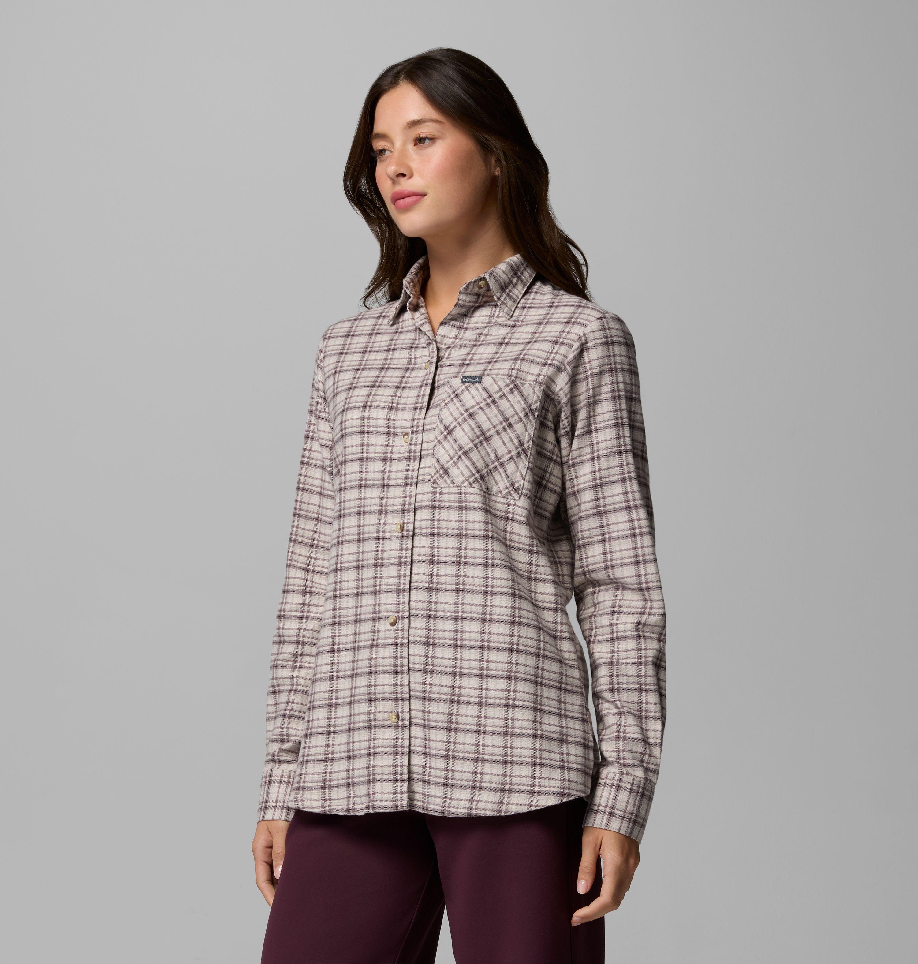 Women's Calico Basin Flannel Long Sleeve Shirt | 278 | XS 4