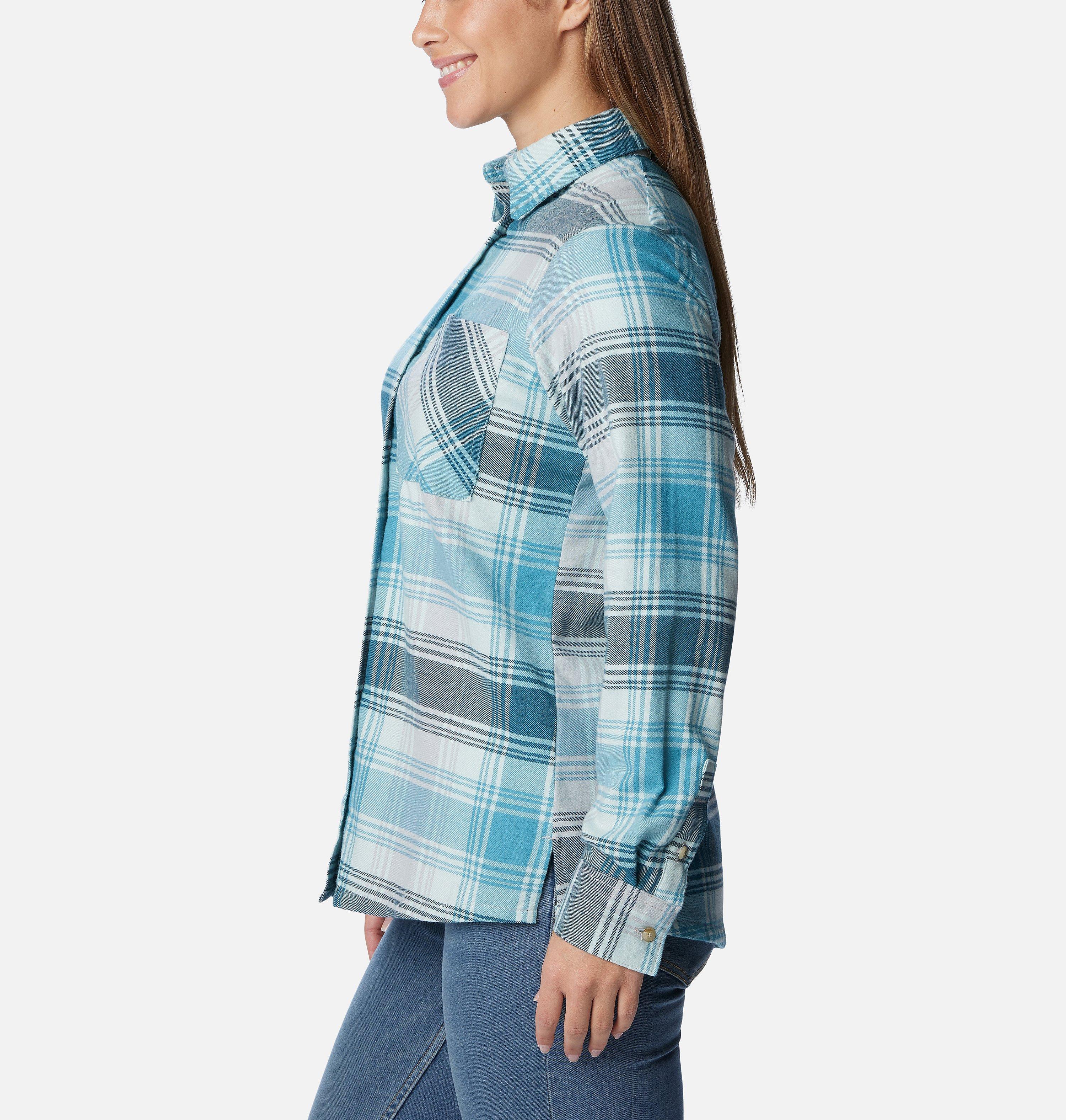 Women's Calico Basin Flannel Long Sleeve Shirt 3