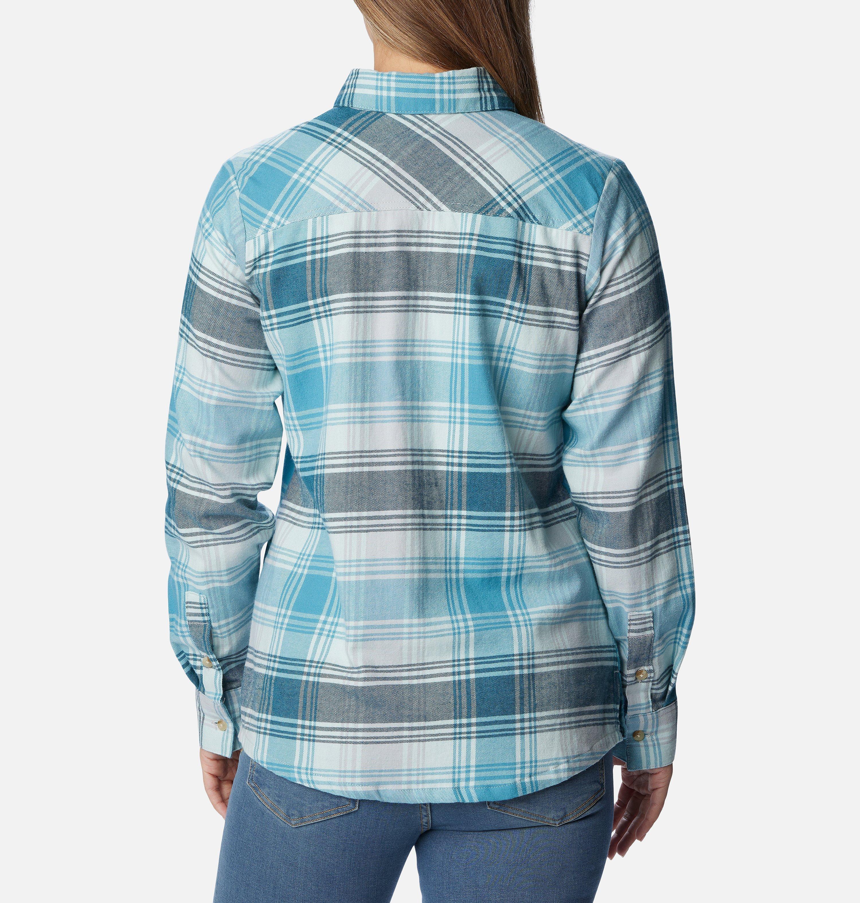 Women's Calico Basin Flannel Long Sleeve Shirt 2