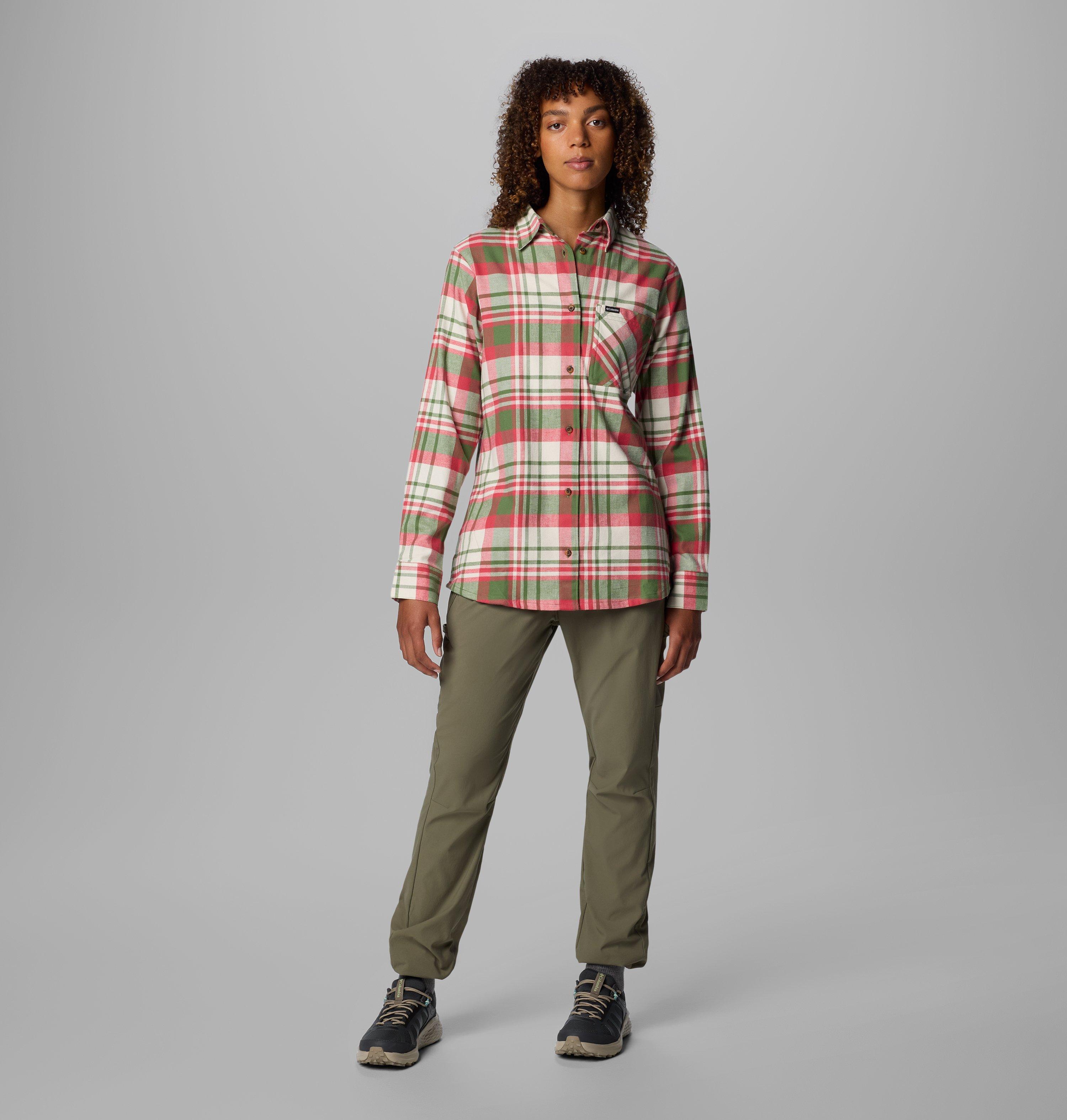 Women's Calico Basin Flannel Long Sleeve Shirt 3