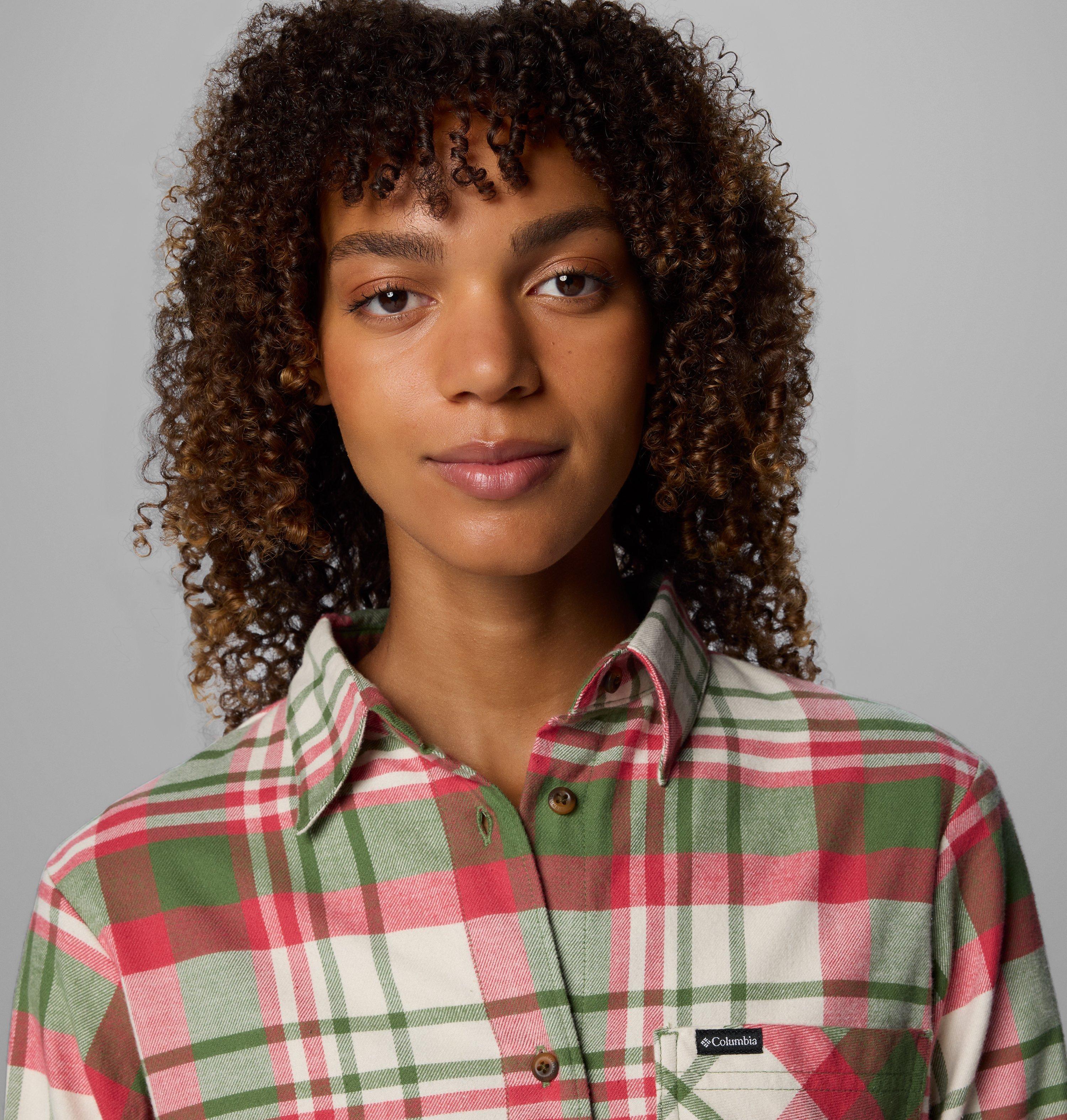 Women's Calico Basin Flannel Long Sleeve Shirt 5