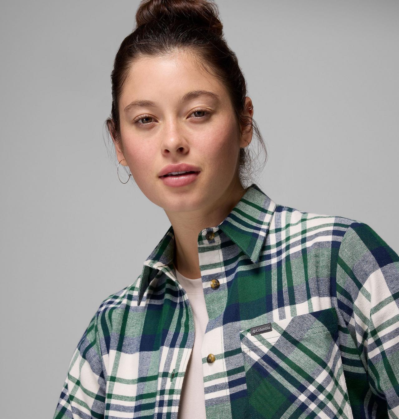 Women's Calico Basin™ Flannel Long Sleeve Shirt | 375 | L 6
