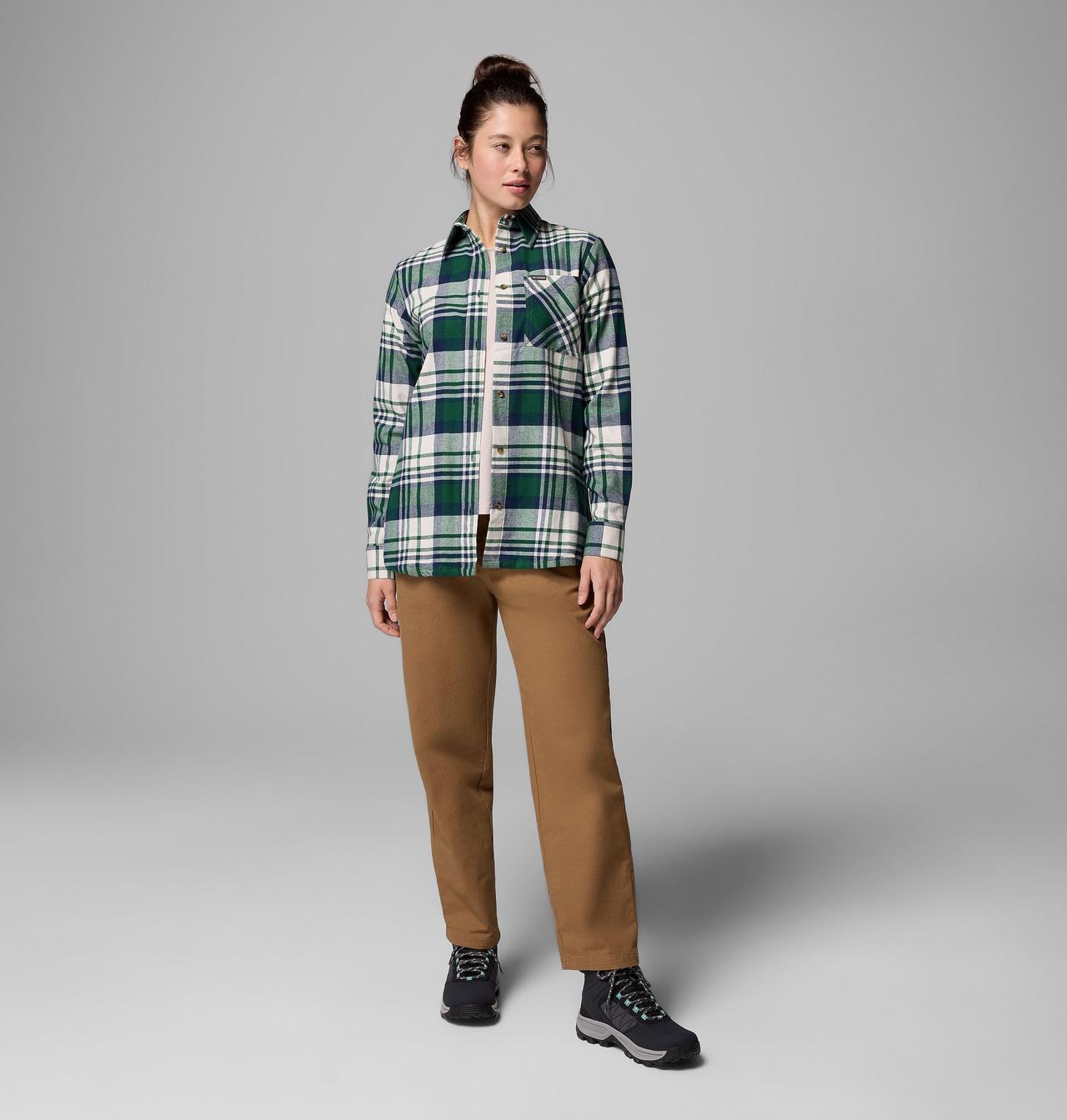 Women's Calico Basin™ Flannel Long Sleeve Shirt | 375 | L 2
