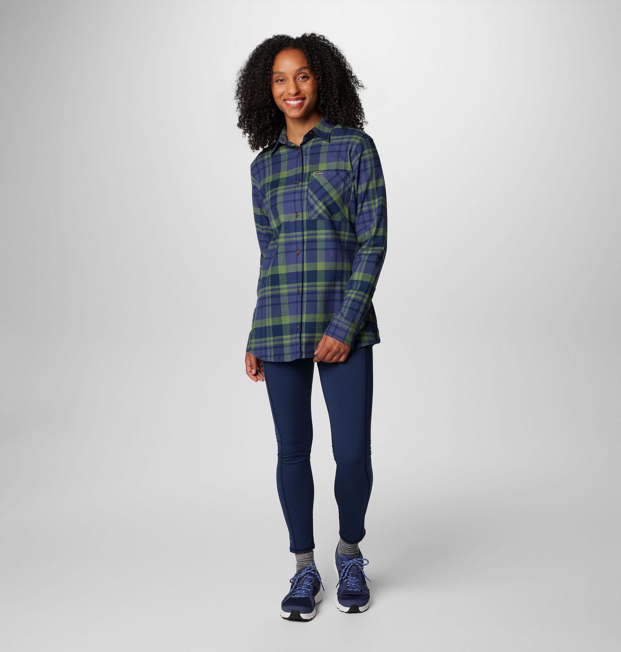 Women's Calico Basin™ Flannel Long Sleeve Shirt 3
