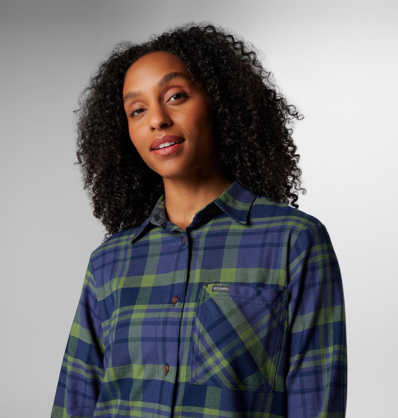 Women's Calico Basin™ Flannel Long Sleeve Shirt 5