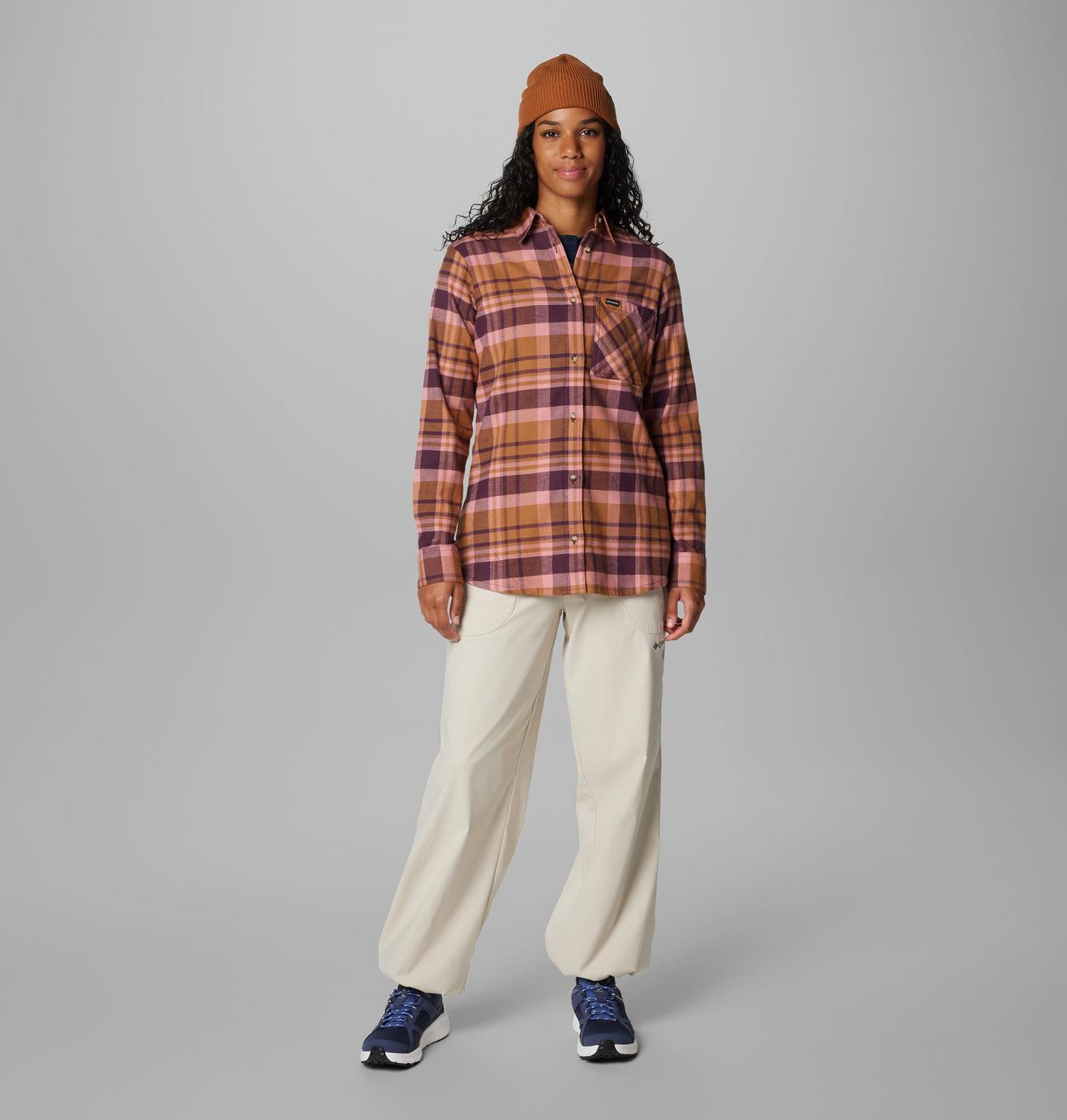 Women's Calico Basin™ Flannel Long Sleeve Shirt 3