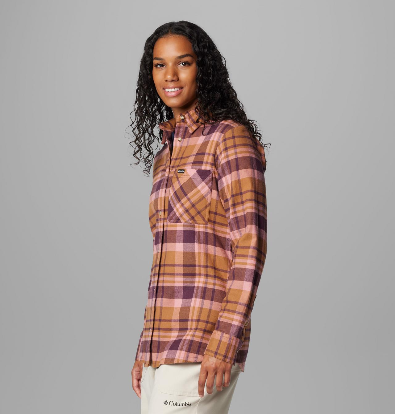 Women's Calico Basin™ Flannel Long Sleeve Shirt 4