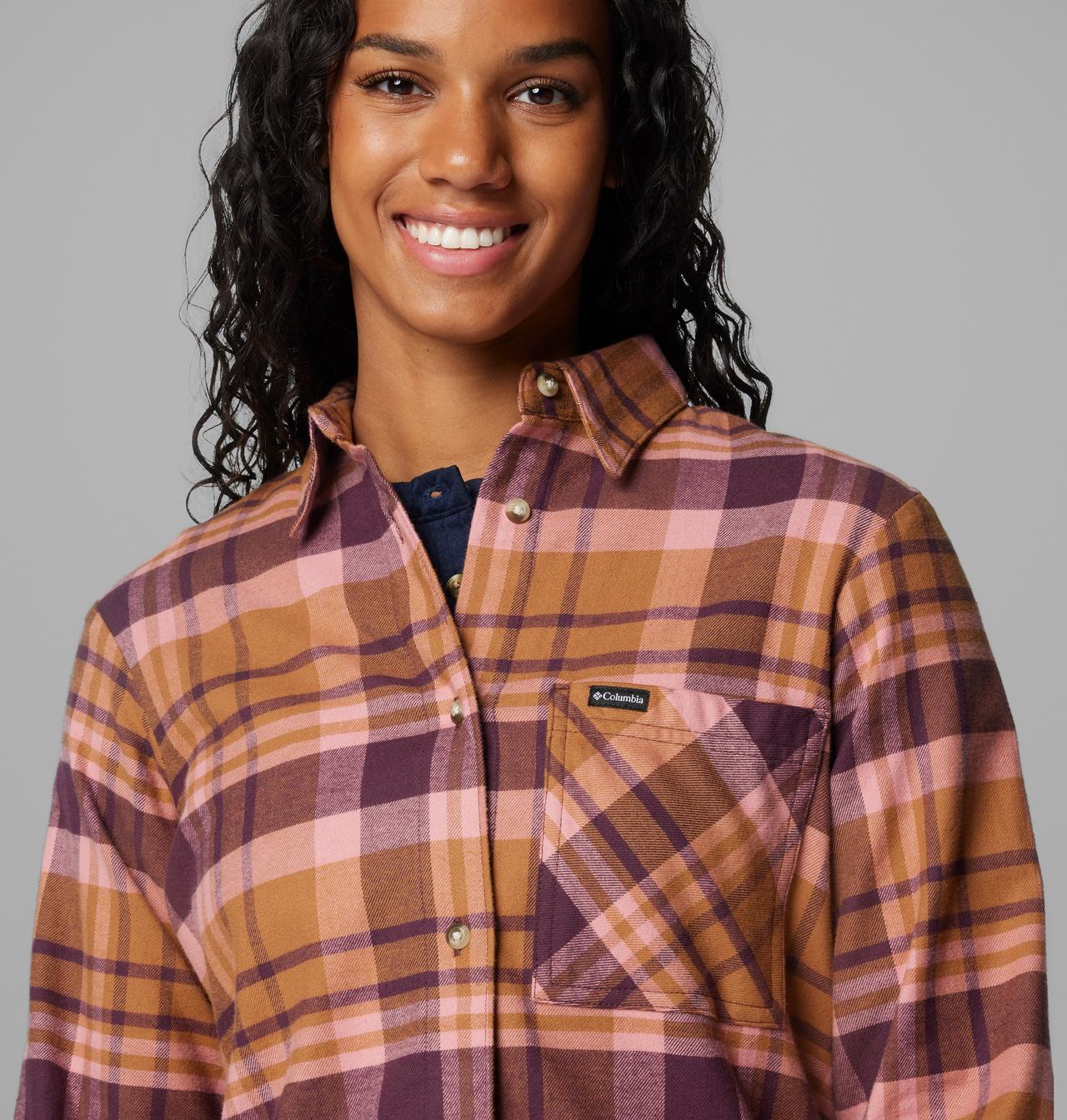 Women's Calico Basin™ Flannel Long Sleeve Shirt 5