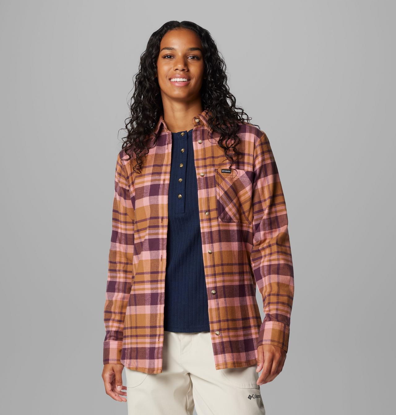 Women's Calico Basin™ Flannel Long Sleeve Shirt 7