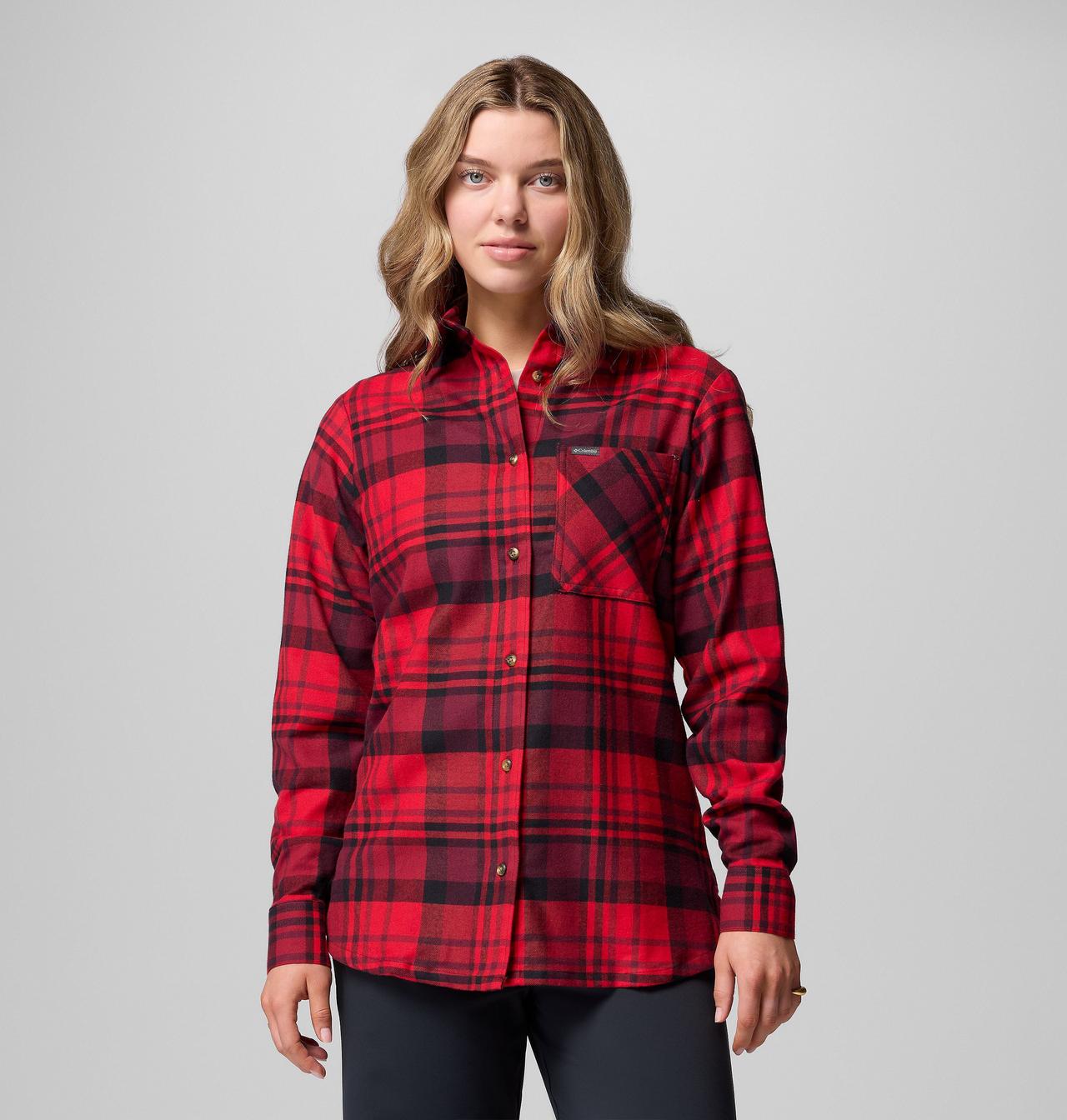 Women's Calico Basin™ Flannel Long Sleeve Shirt | 613 | XL 5
