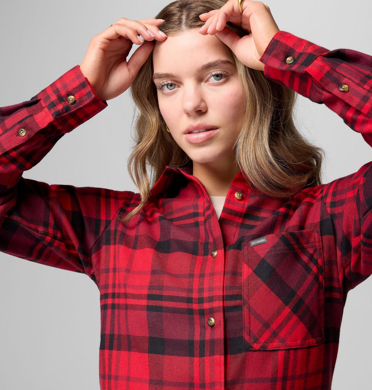 Women's Calico Basin™ Flannel Long Sleeve Shirt | 613 | XL 6