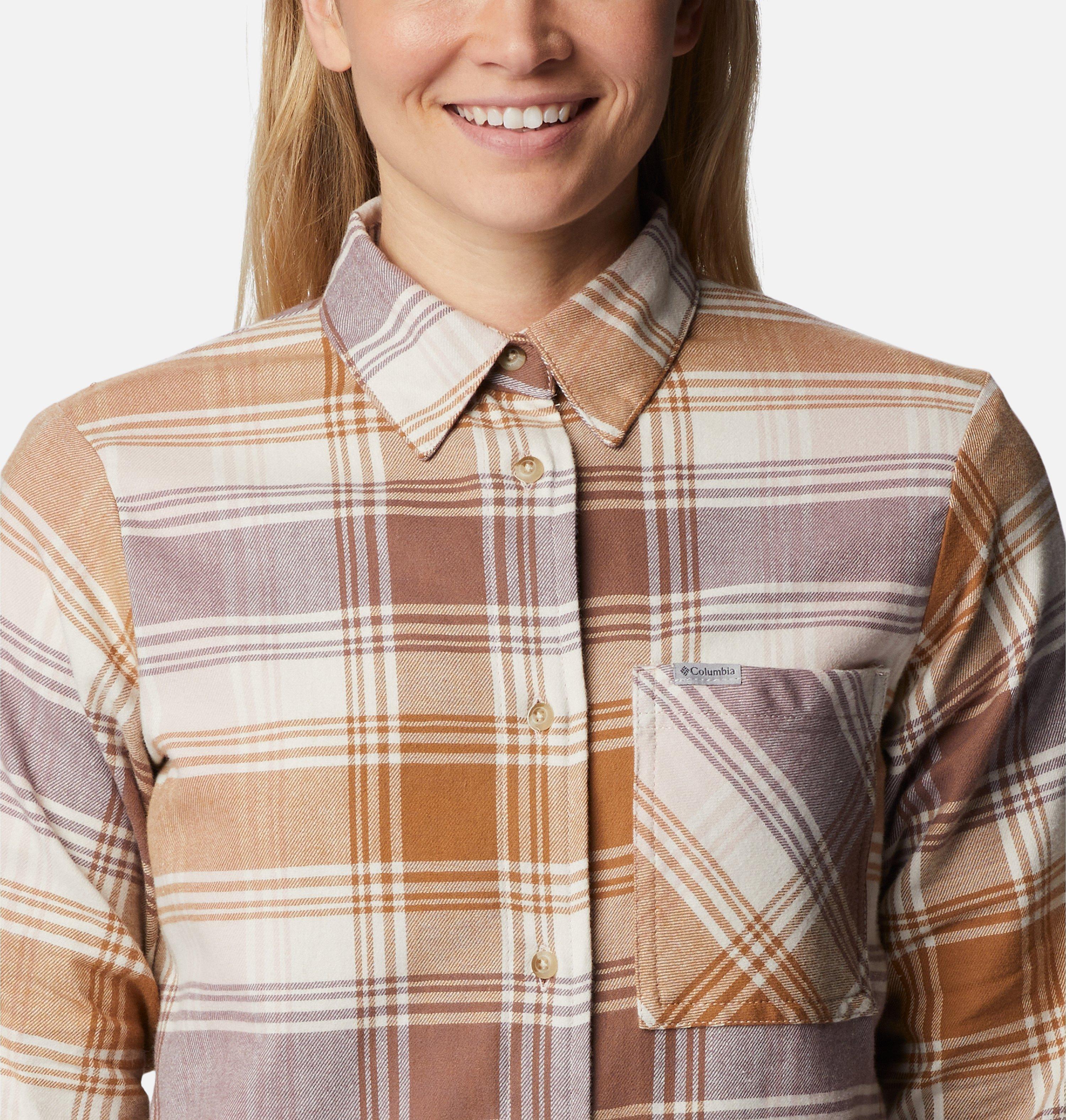 Women's Calico Basin Flannel Long Sleeve Shirt 4