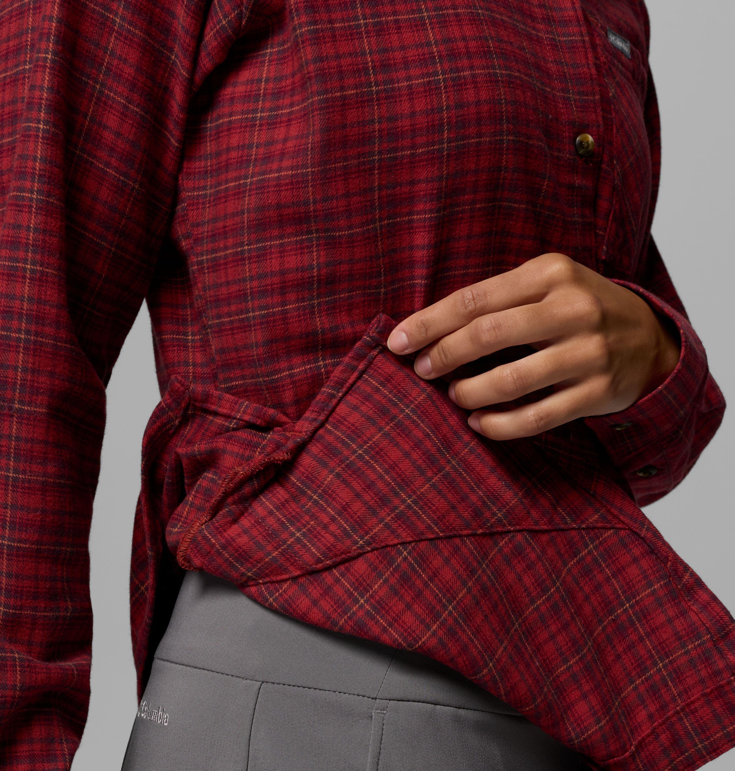 Women's Calico Basin Flannel Long Sleeve Shirt | 632 | S 6