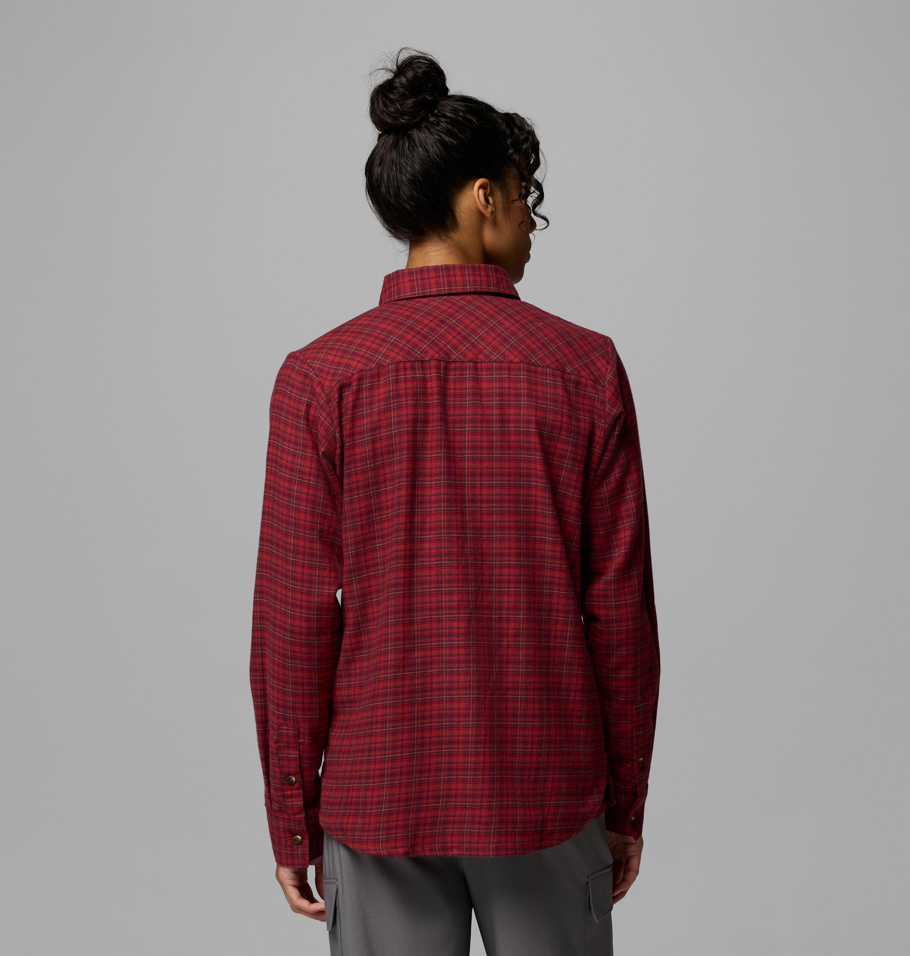 Women's Calico Basin Flannel Long Sleeve Shirt | 632 | S 3