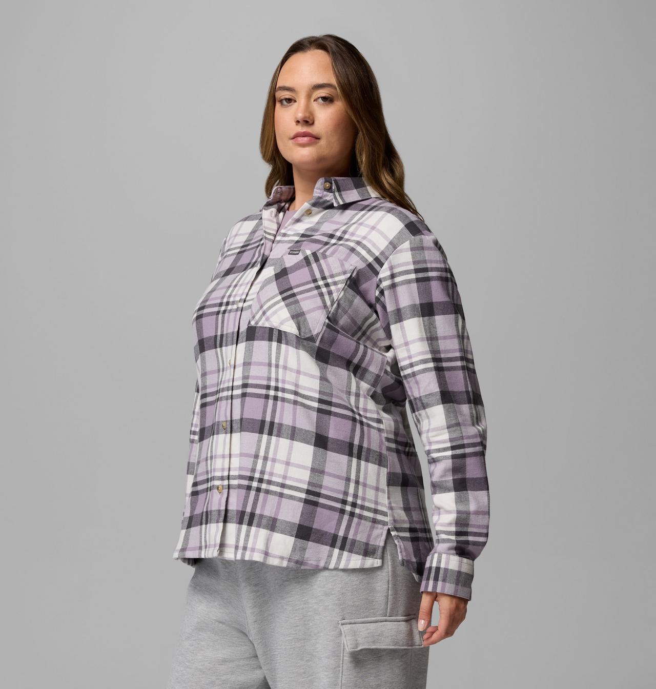 Women's Calico Basin™ Flannel Long Sleeve Shirt - Plus Size | 011 | 2X 4
