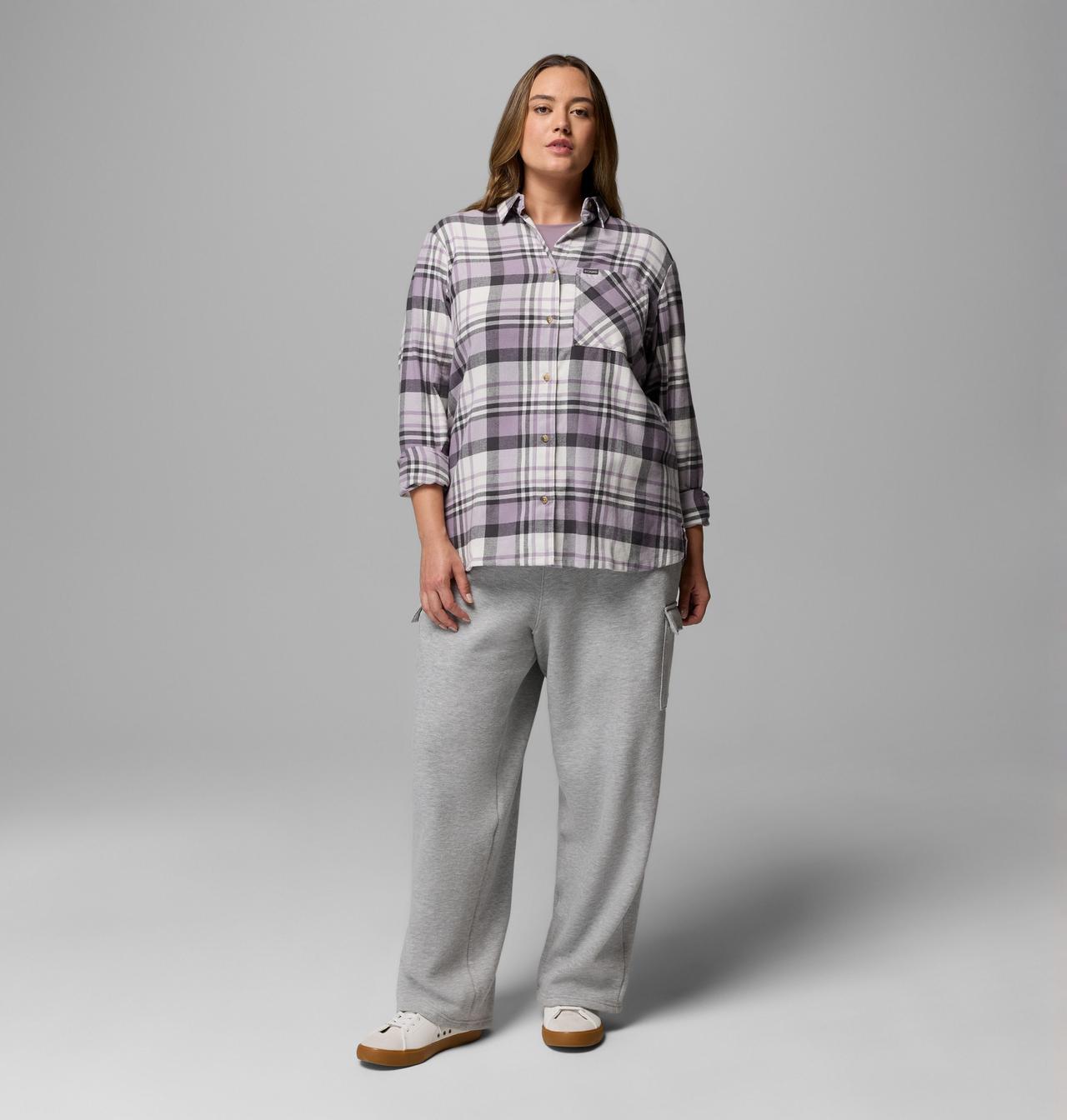 Women's Calico Basin™ Flannel Long Sleeve Shirt - Plus Size | 011 | 2X 2