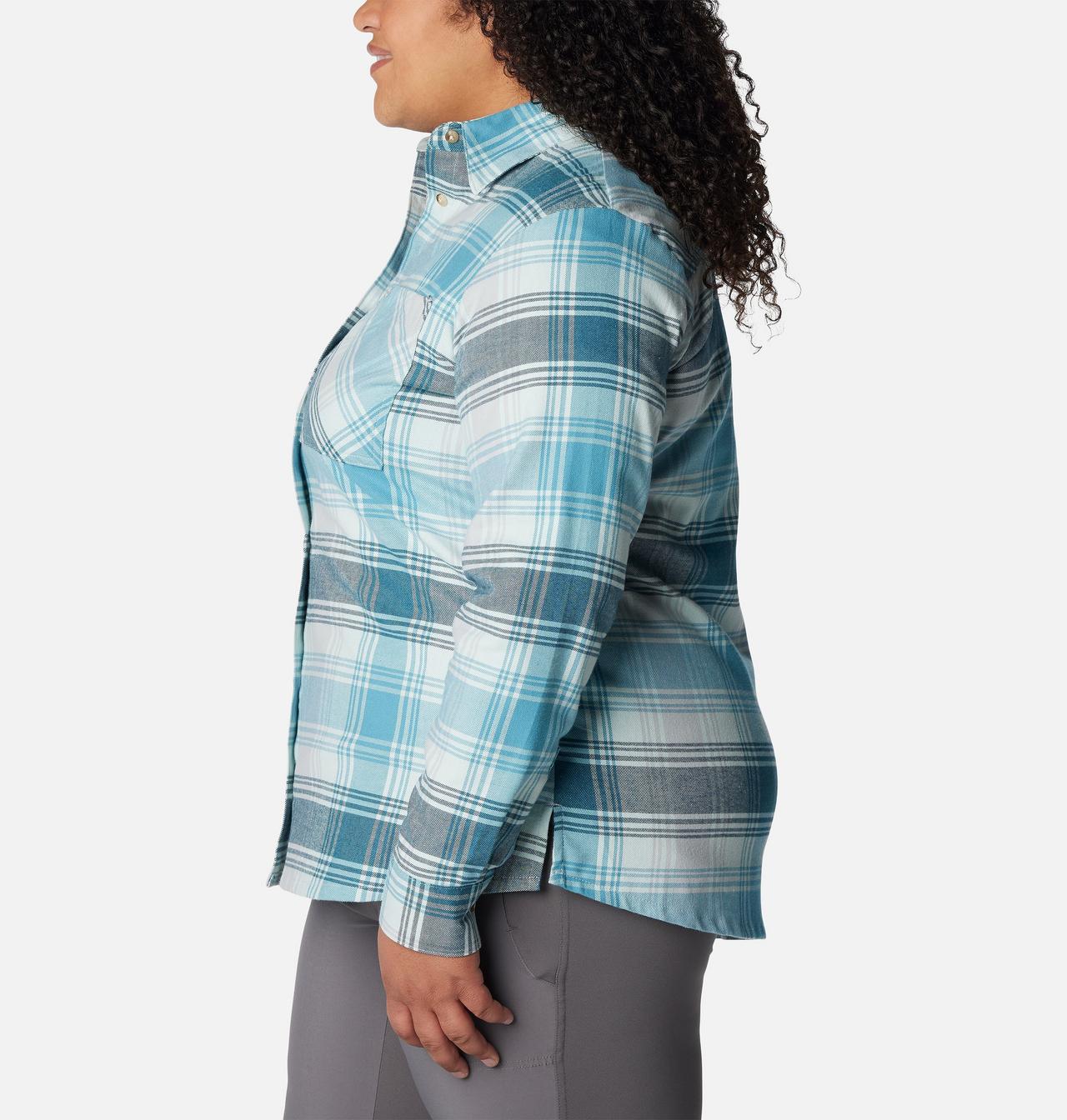 Women's Calico Basin™ Flannel Long Sleeve Shirt - Plus Size 3