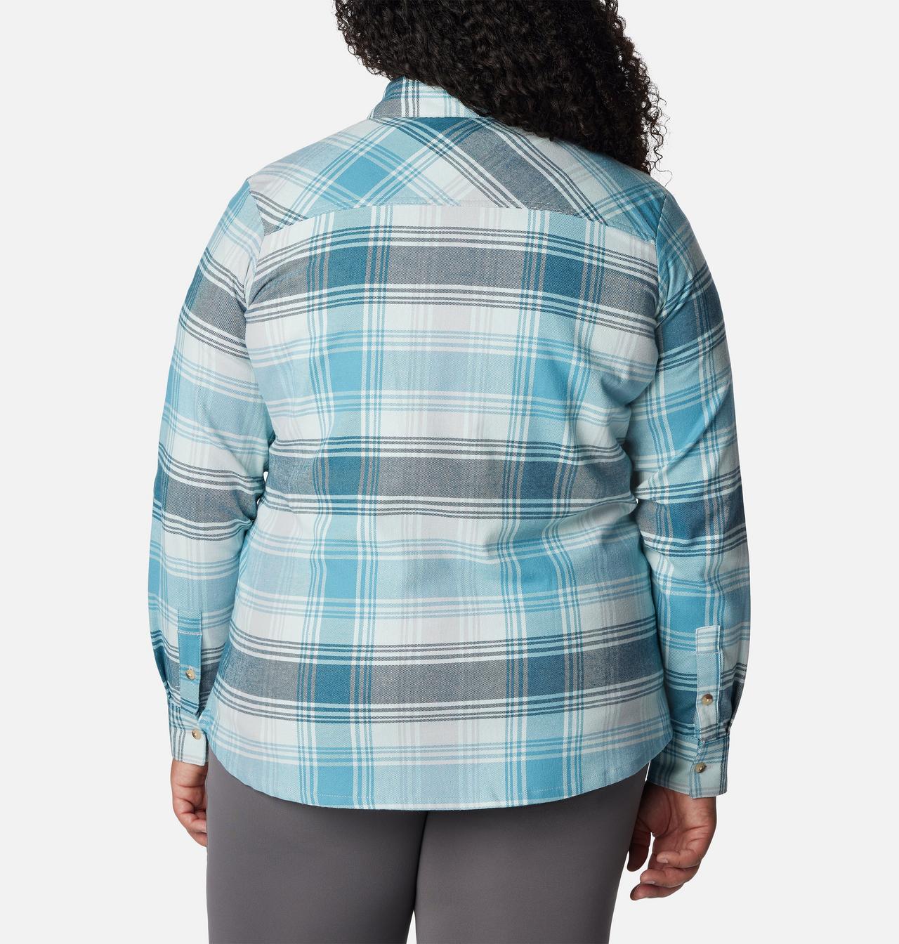Women's Calico Basin™ Flannel Long Sleeve Shirt - Plus Size 2