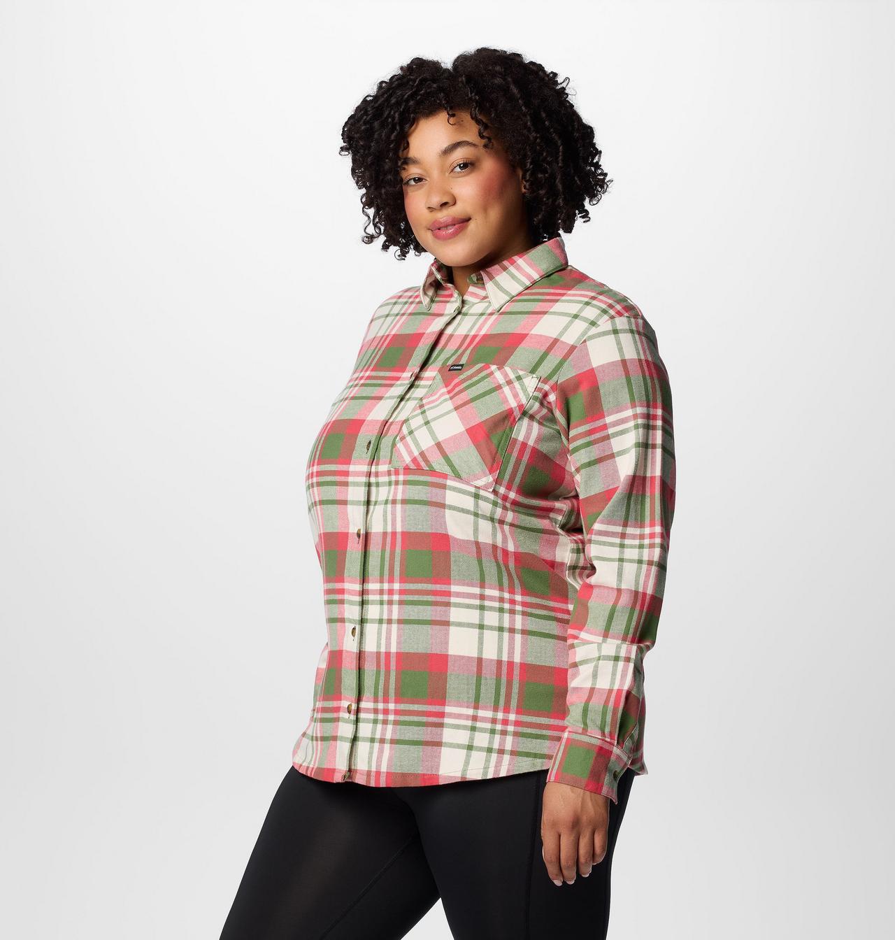 Women's Calico Basin™ Flannel Long Sleeve Shirt - Plus Size 4