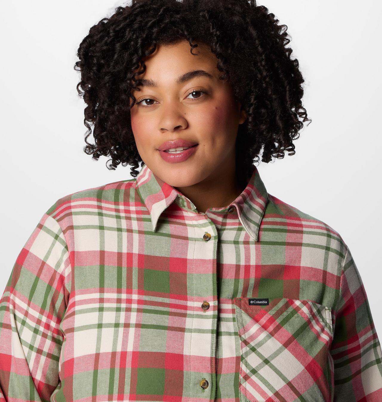 Women's Calico Basin™ Flannel Long Sleeve Shirt - Plus Size 5