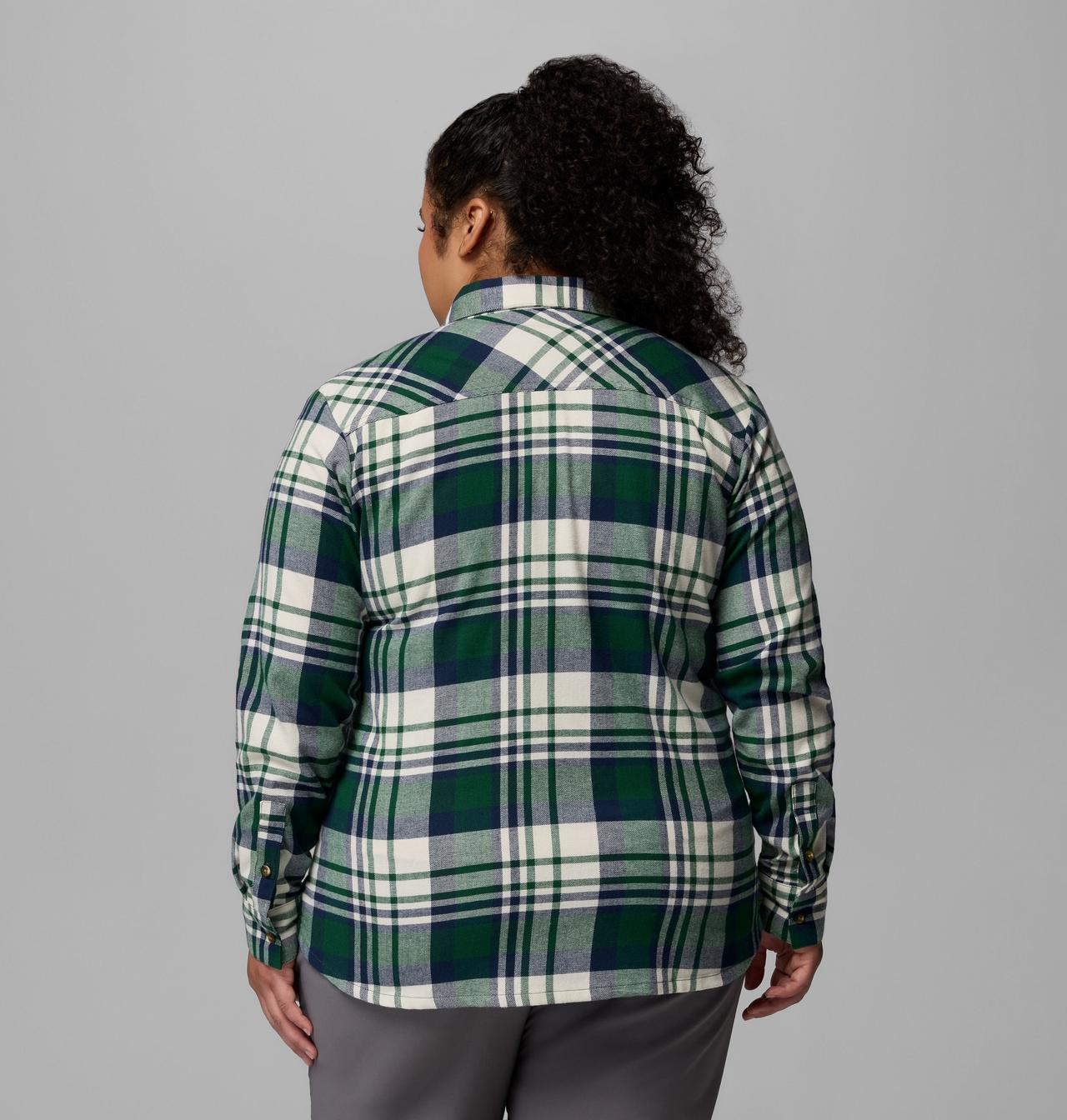Women's Calico Basin™ Flannel Long Sleeve Shirt - Plus Size | 375 | 1X 3
