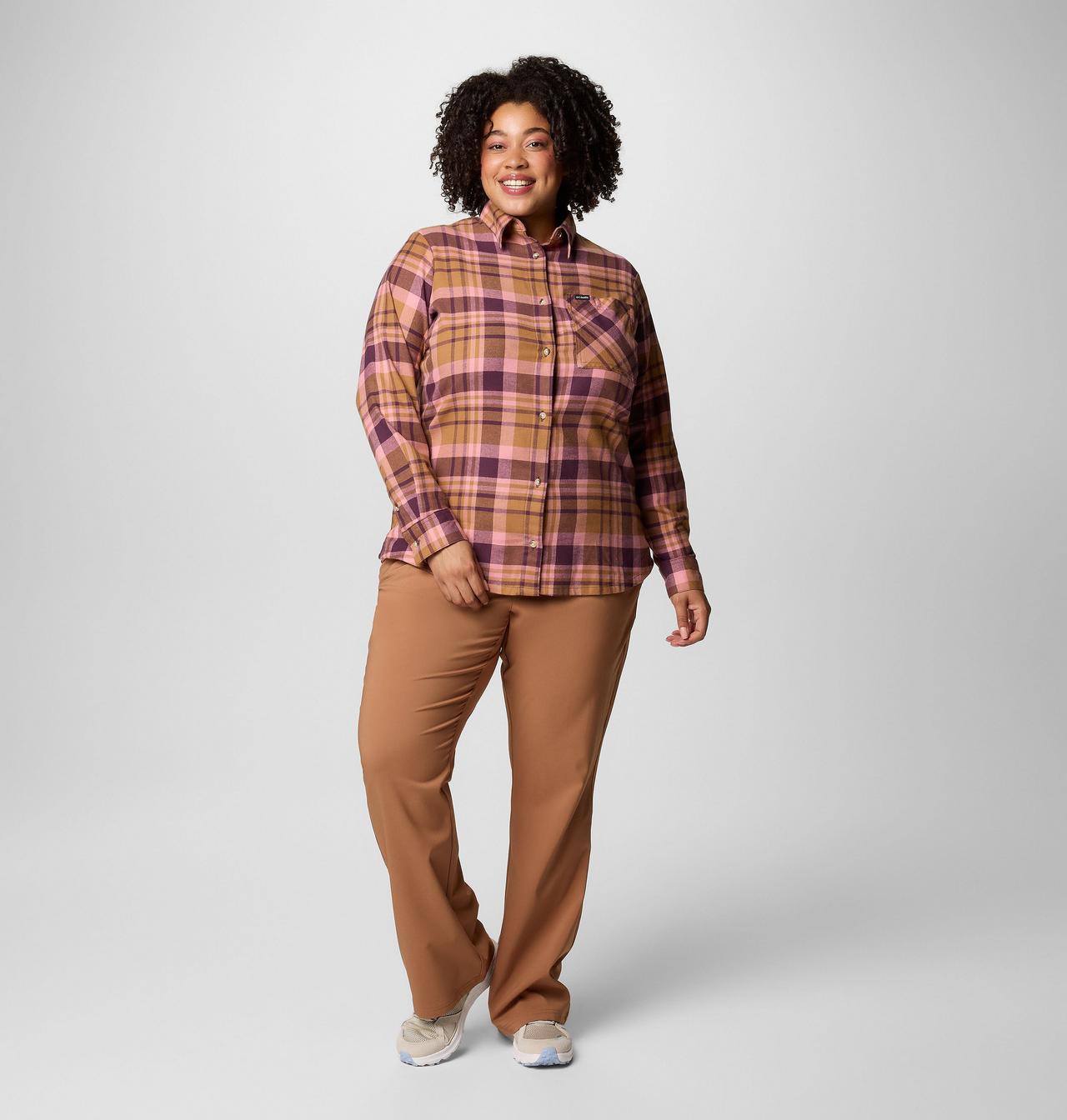Women's Calico Basin™ Flannel Long Sleeve Shirt - Plus Size 3