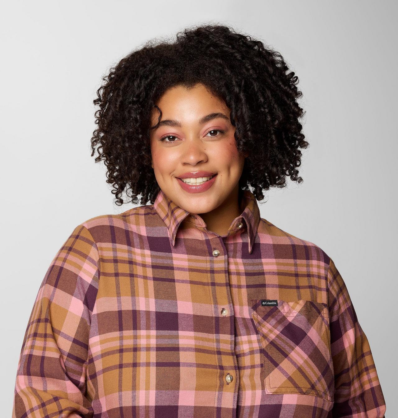 Women's Calico Basin™ Flannel Long Sleeve Shirt - Plus Size 5