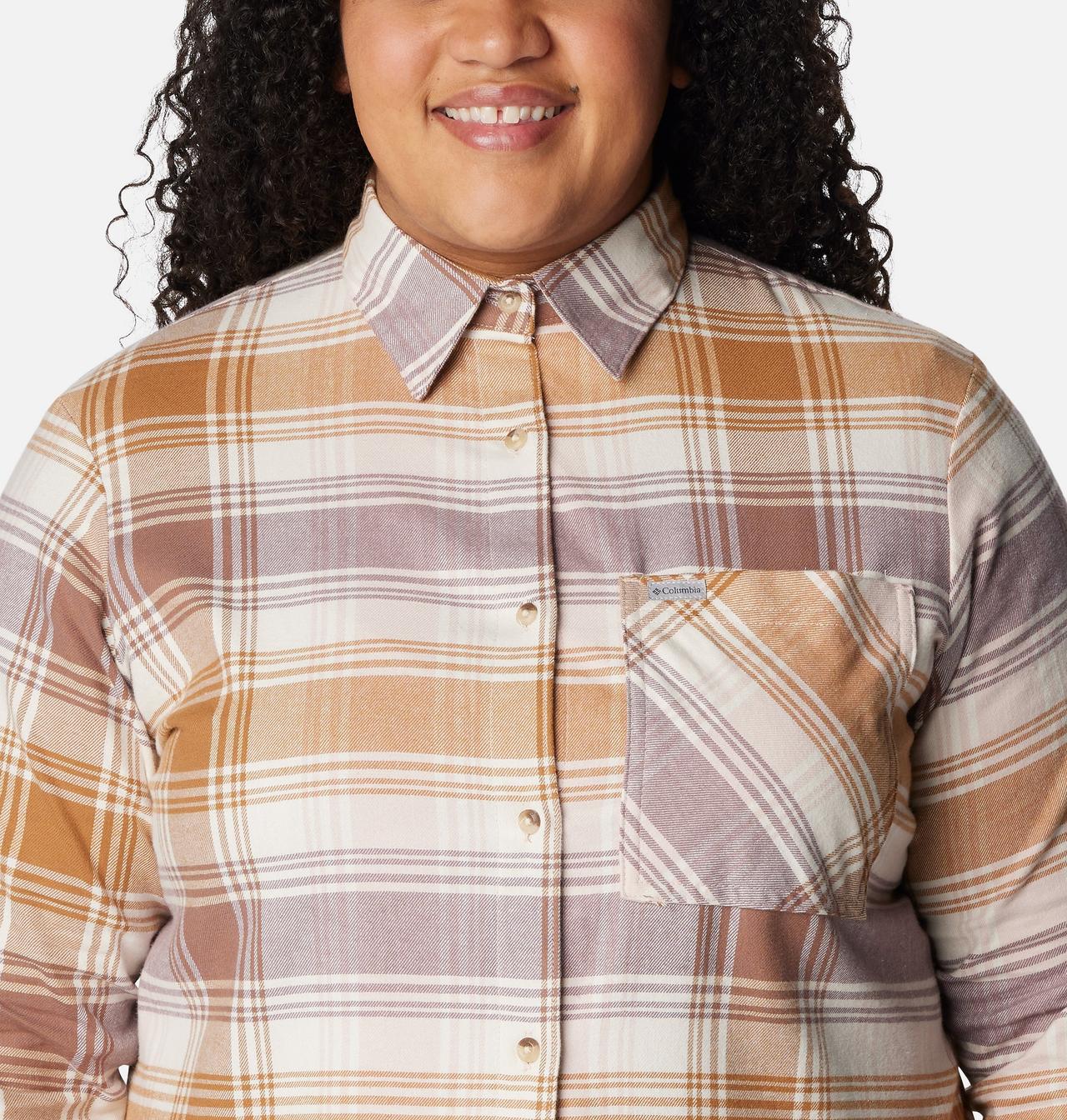 Women's Calico Basin™ Flannel Long Sleeve Shirt - Plus Size 4