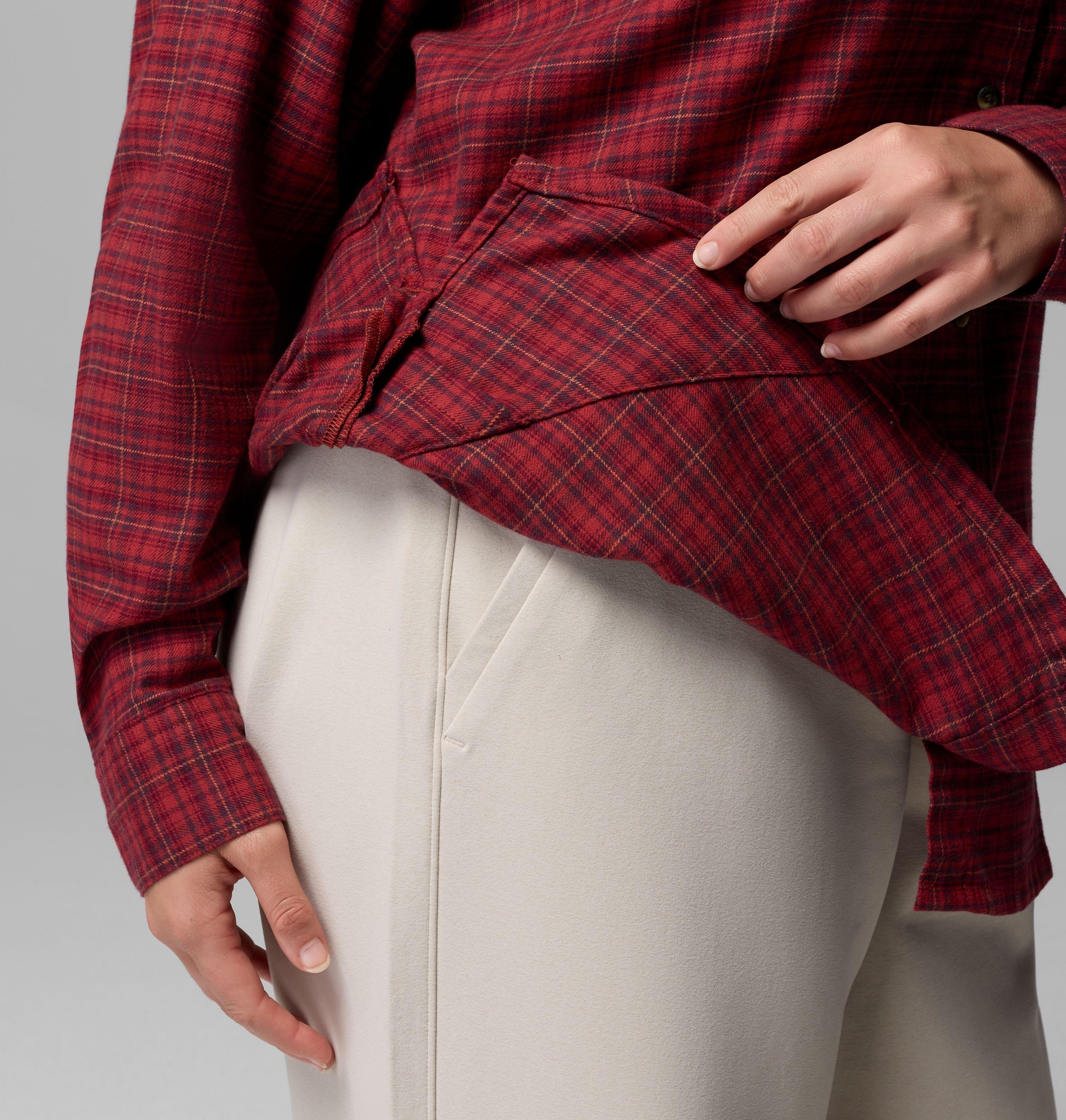 Women's Calico Basin Flannel Long Sleeve Shirt - Plus Size | 632 | 1X 6