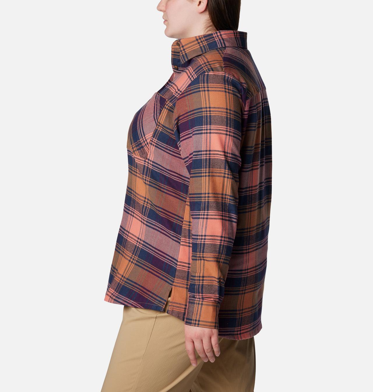 Women's Calico Basin™ Flannel Long Sleeve Shirt - Plus Size 3