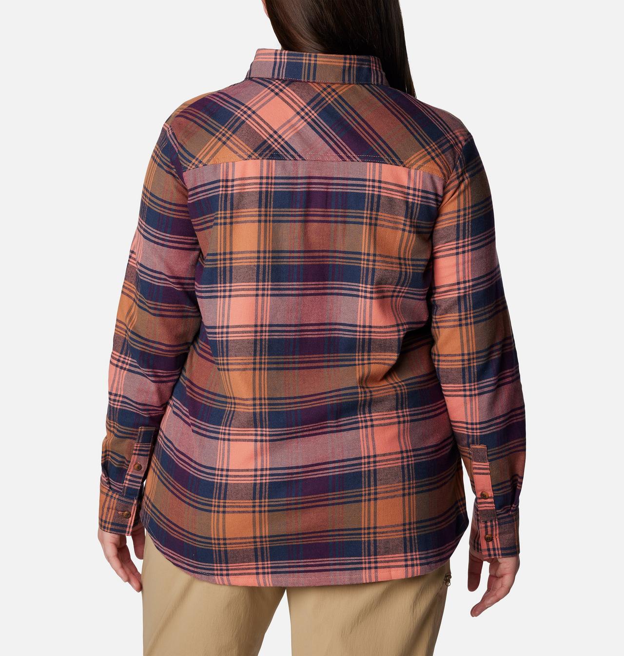 Women's Calico Basin™ Flannel Long Sleeve Shirt - Plus Size 2