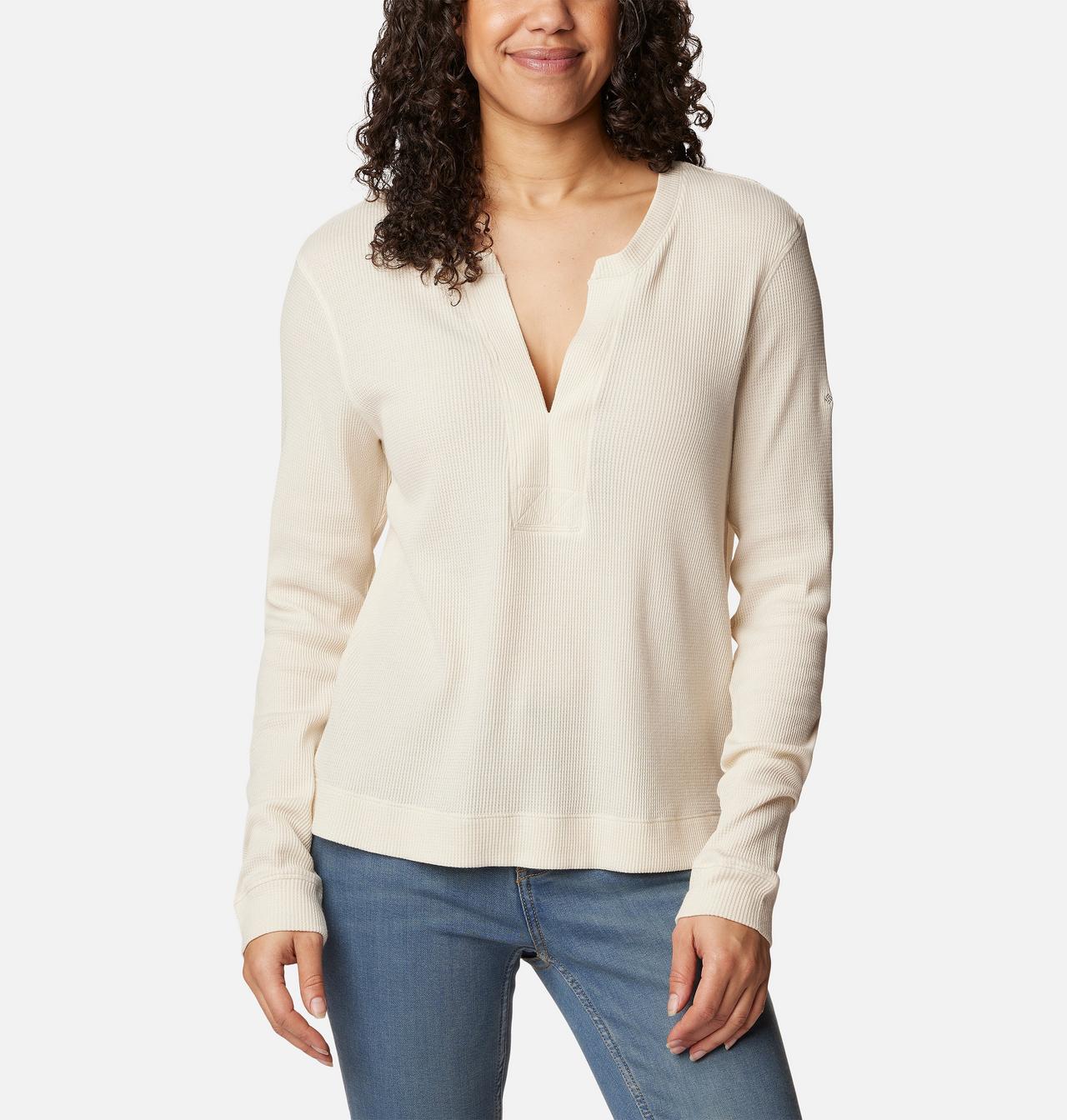 Women's Holly Hideaway™ Waffle Long Sleeve Shirt 1