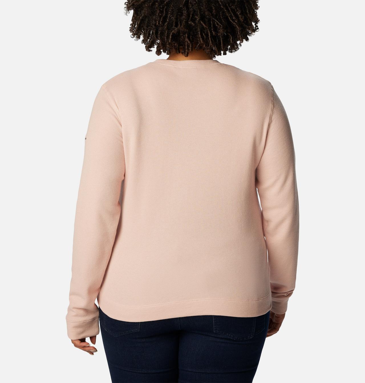 Women's Holly Hideaway™ Waffle Long Sleeve Shirt - Plus Size 2