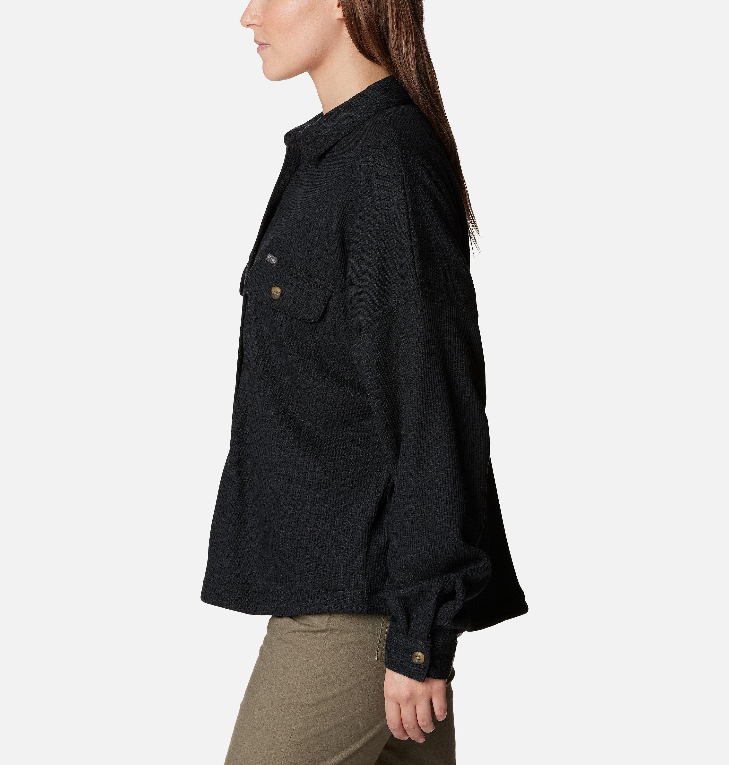 Women's Holly Hideaway™ Waffle Shirt Jacket 4