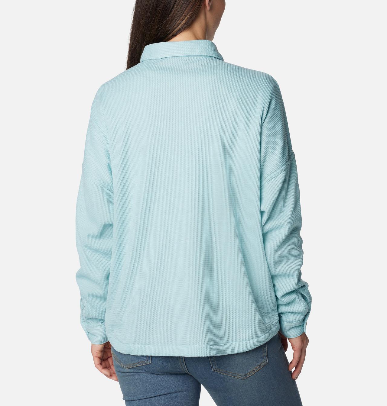 Women's Holly Hideaway™ Waffle Shirt Jacket 2