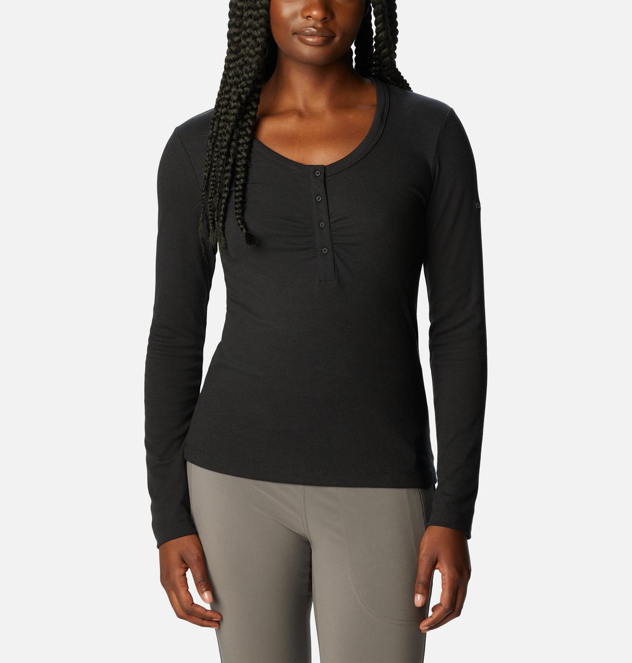 Women's Calico Basin™ Ribbed Long Sleeve Shirt 1