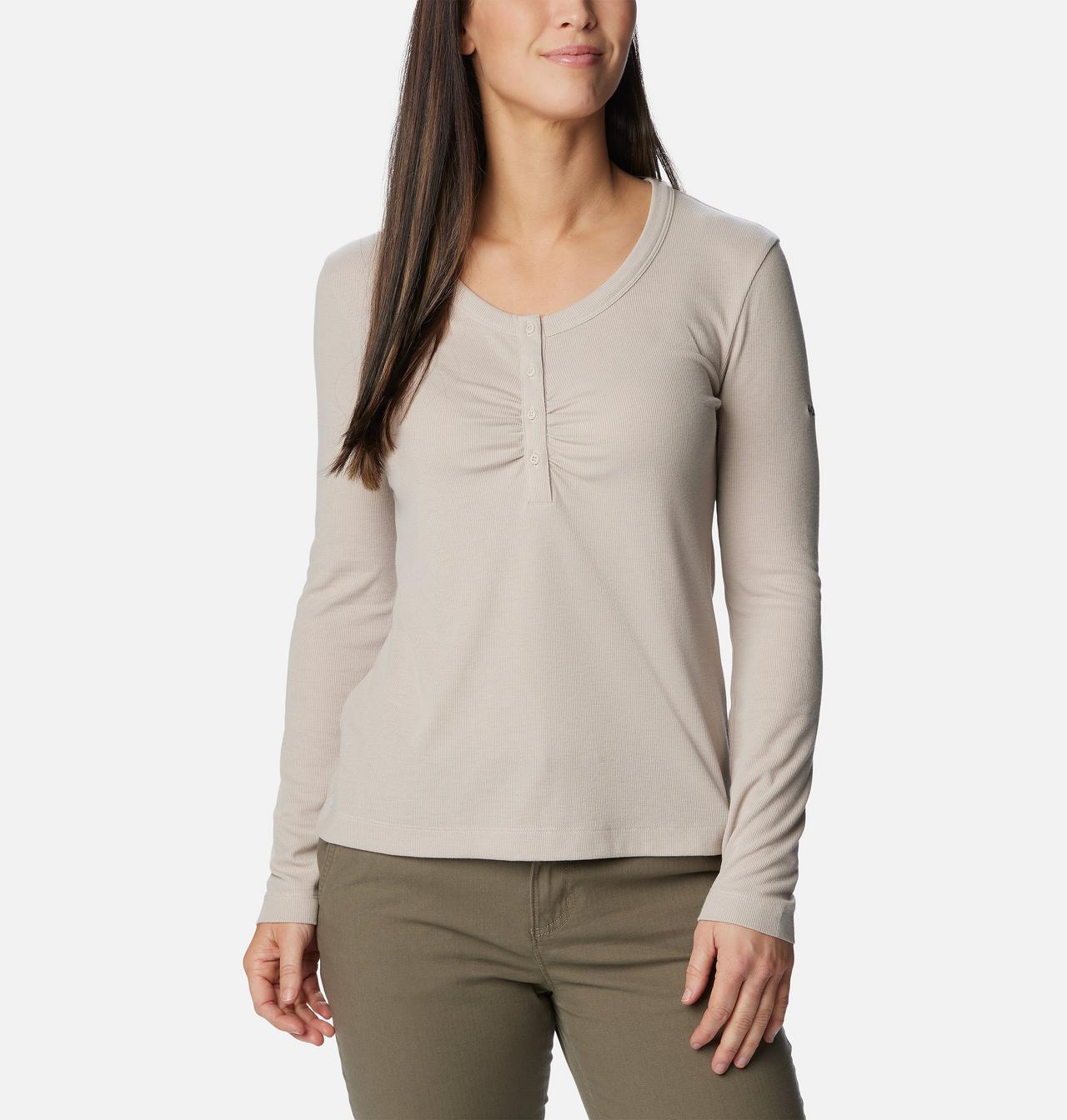 Women's Calico Basin™ Ribbed Long Sleeve Shirt 1