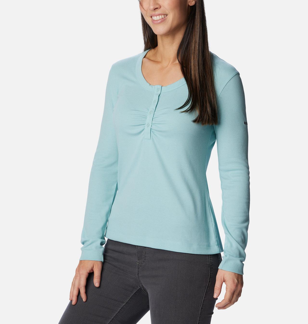 Women's Calico Basin™ Ribbed Long Sleeve Shirt 5