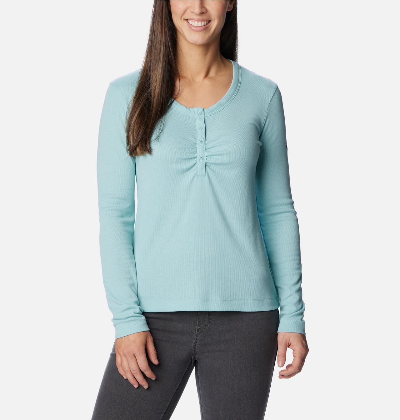 Women's Calico Basin™ Ribbed Long Sleeve Shirt 1