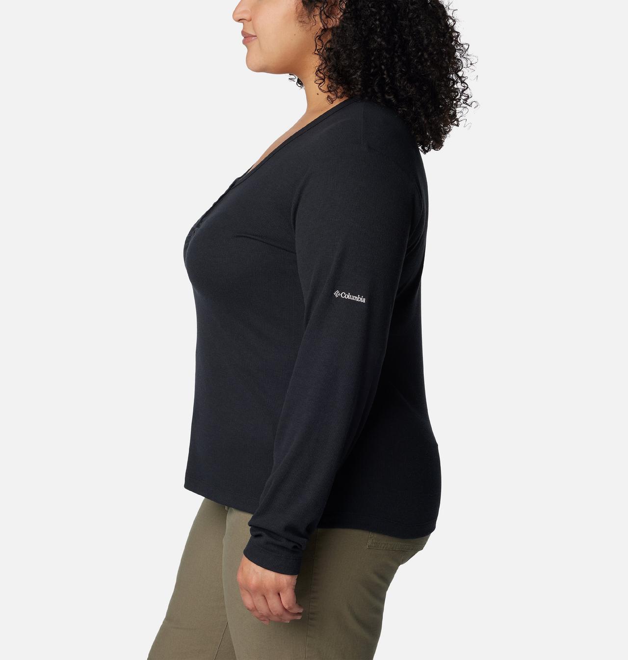 Women's Calico Basin™ Ribbed Long Sleeve Shirt - Plus Size 3
