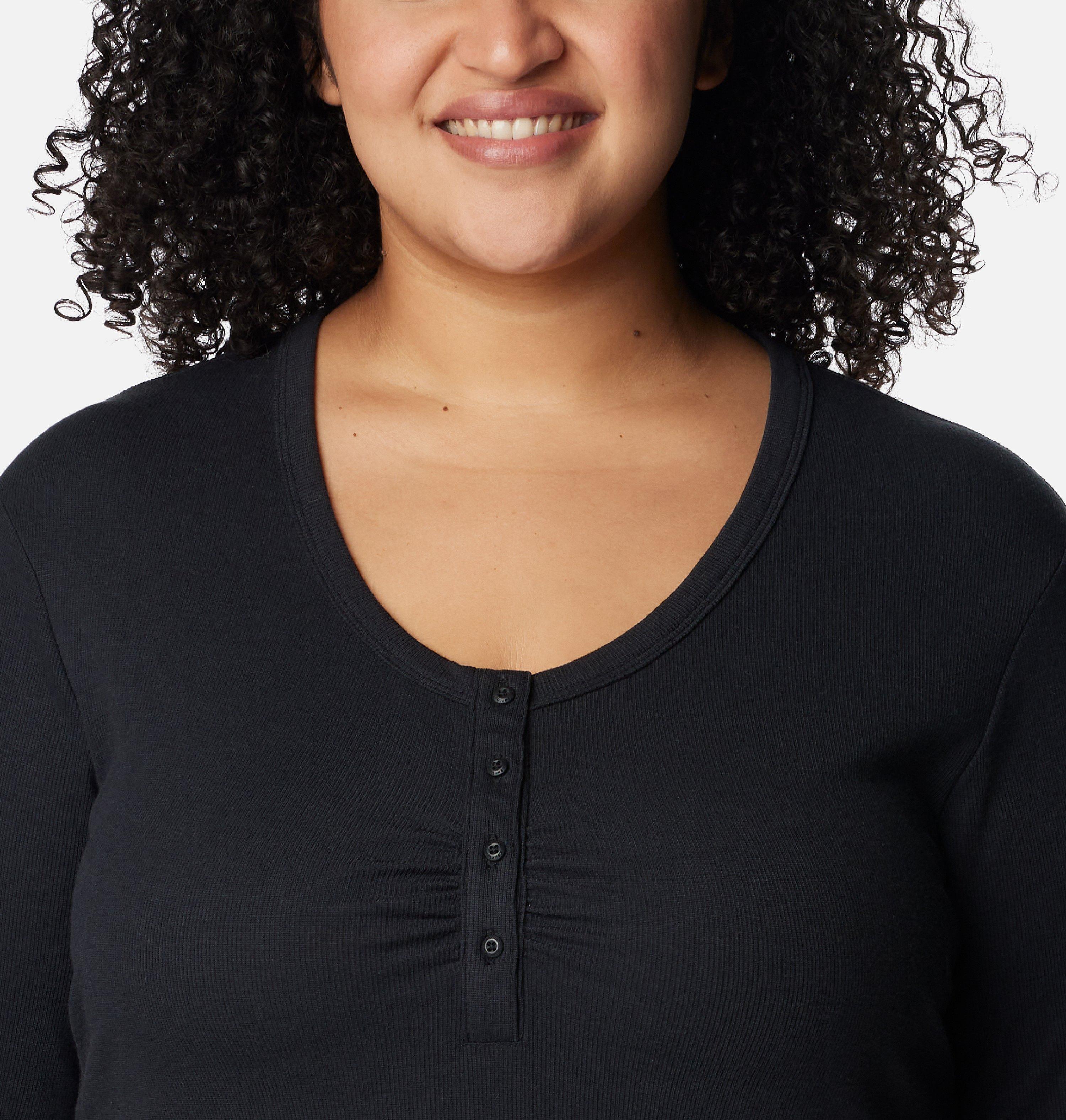 Women's Calico Basin™ Ribbed Long Sleeve Shirt - Plus Size 4