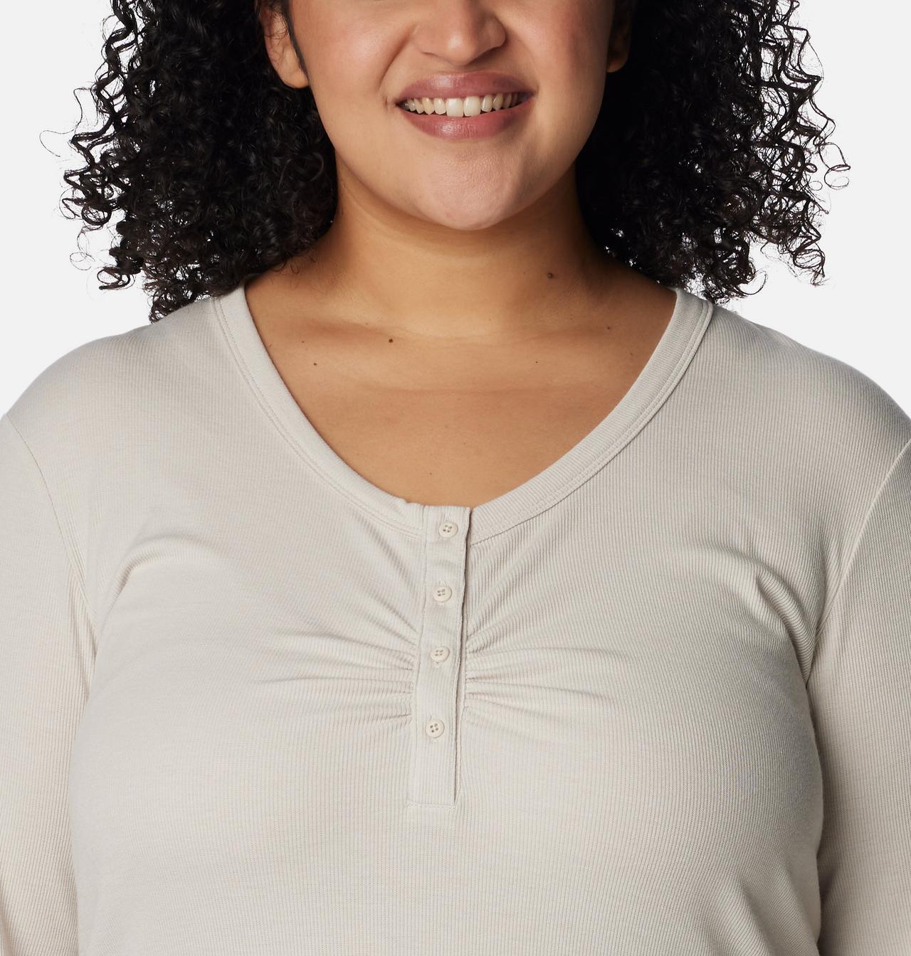 Women's Calico Basin™ Ribbed Long Sleeve Shirt - Plus Size 4