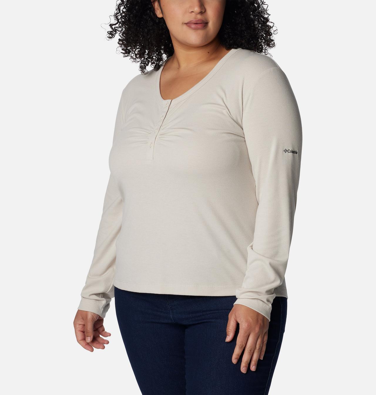 Women's Calico Basin™ Ribbed Long Sleeve Shirt - Plus Size 5