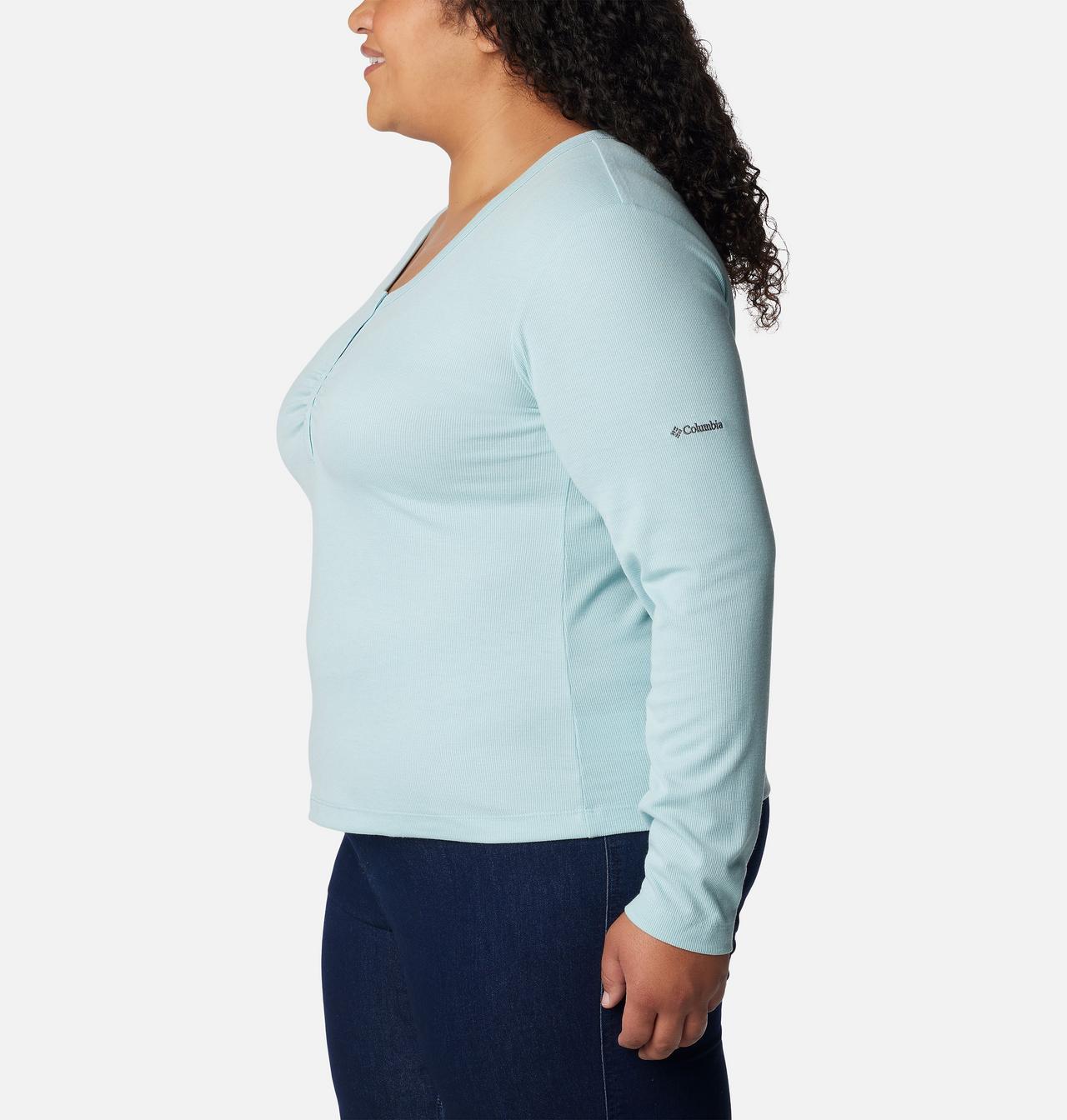 Women's Calico Basin™ Ribbed Long Sleeve Shirt - Plus Size 3