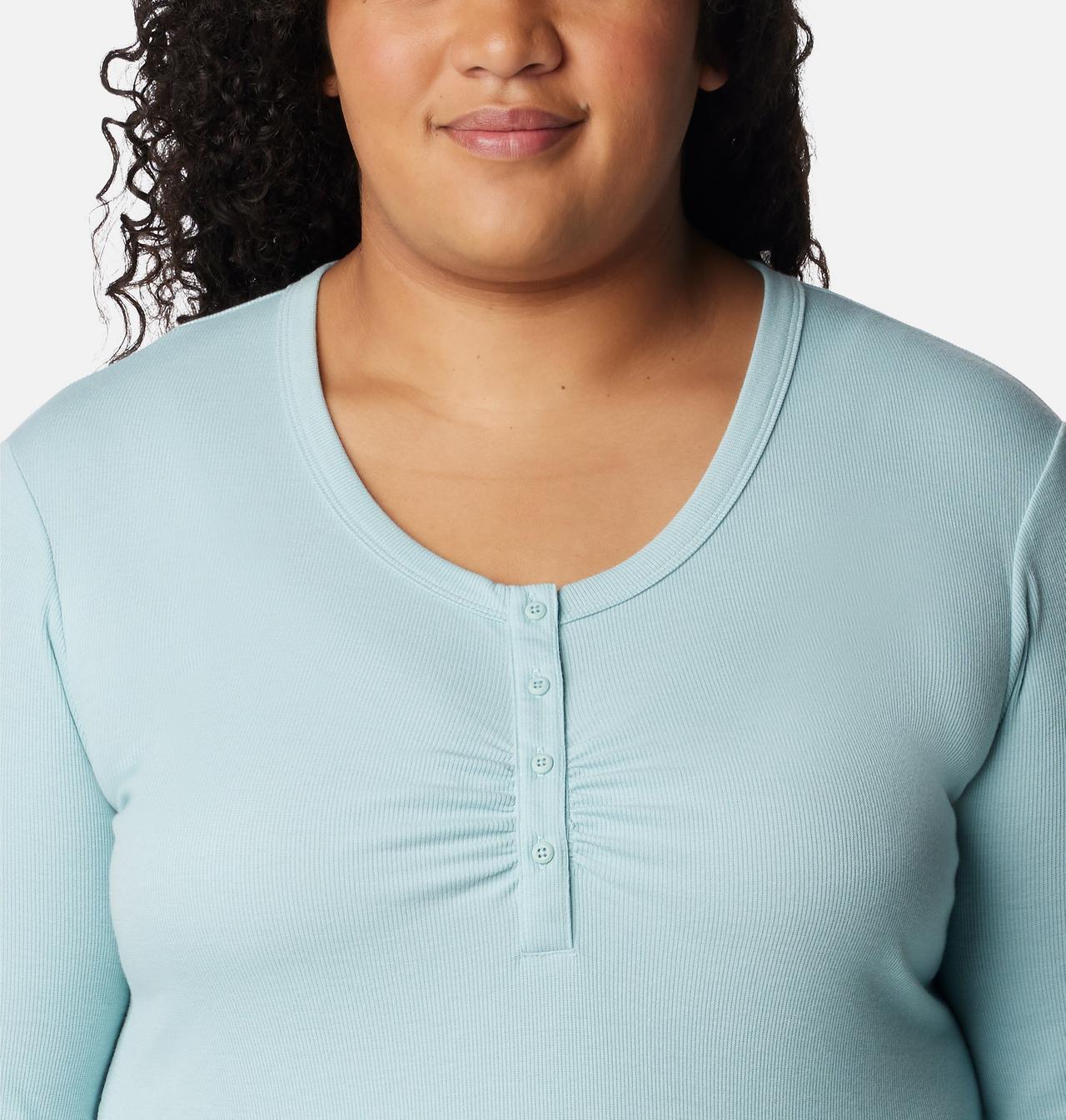 Women's Calico Basin™ Ribbed Long Sleeve Shirt - Plus Size 4