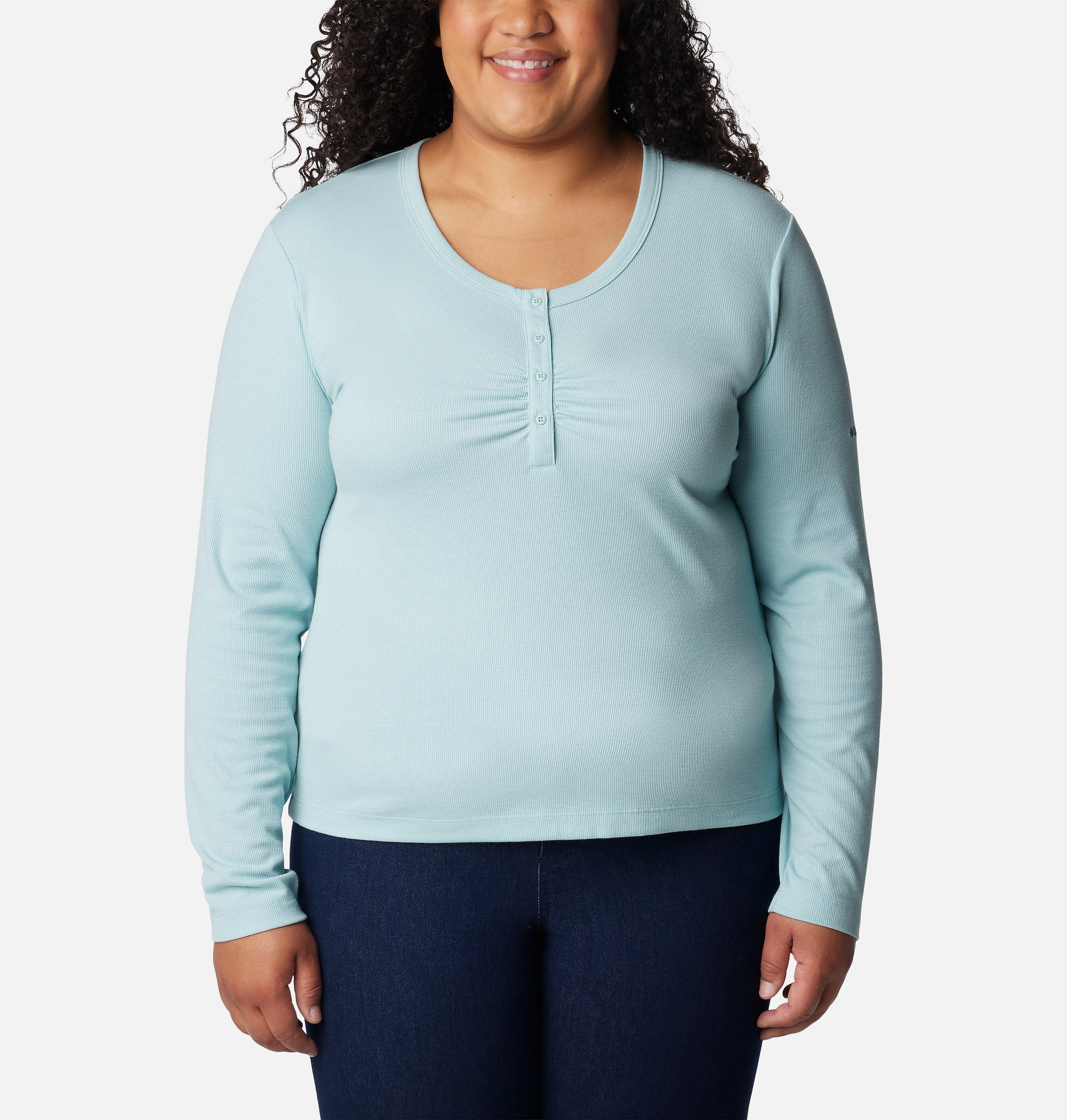 Women's Calico Basin™ Ribbed Long Sleeve Shirt - Plus Size 1