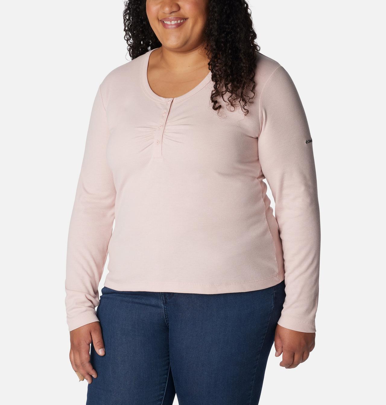 Women's Calico Basin™ Ribbed Long Sleeve Shirt - Plus Size 5
