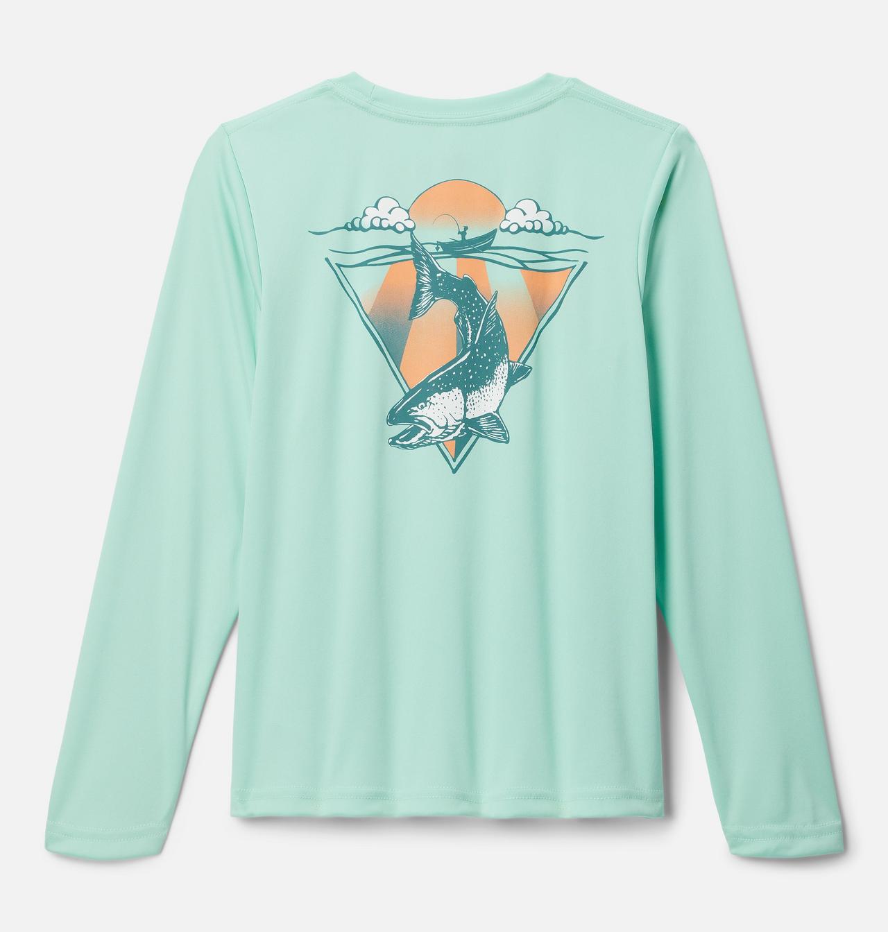 Boys' PFG Terminal Tackle™ Drag Time Long Sleeve Shirt 2