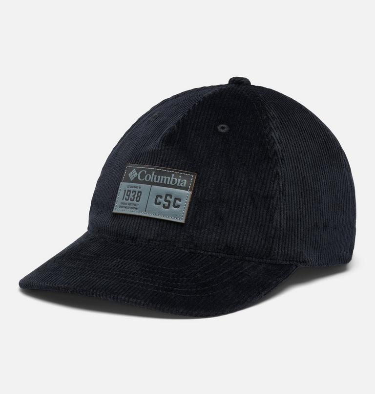 Puffect Corduroy 110 Snap Back | 010 | O/S, Color: Black, Varsity Label, image 1